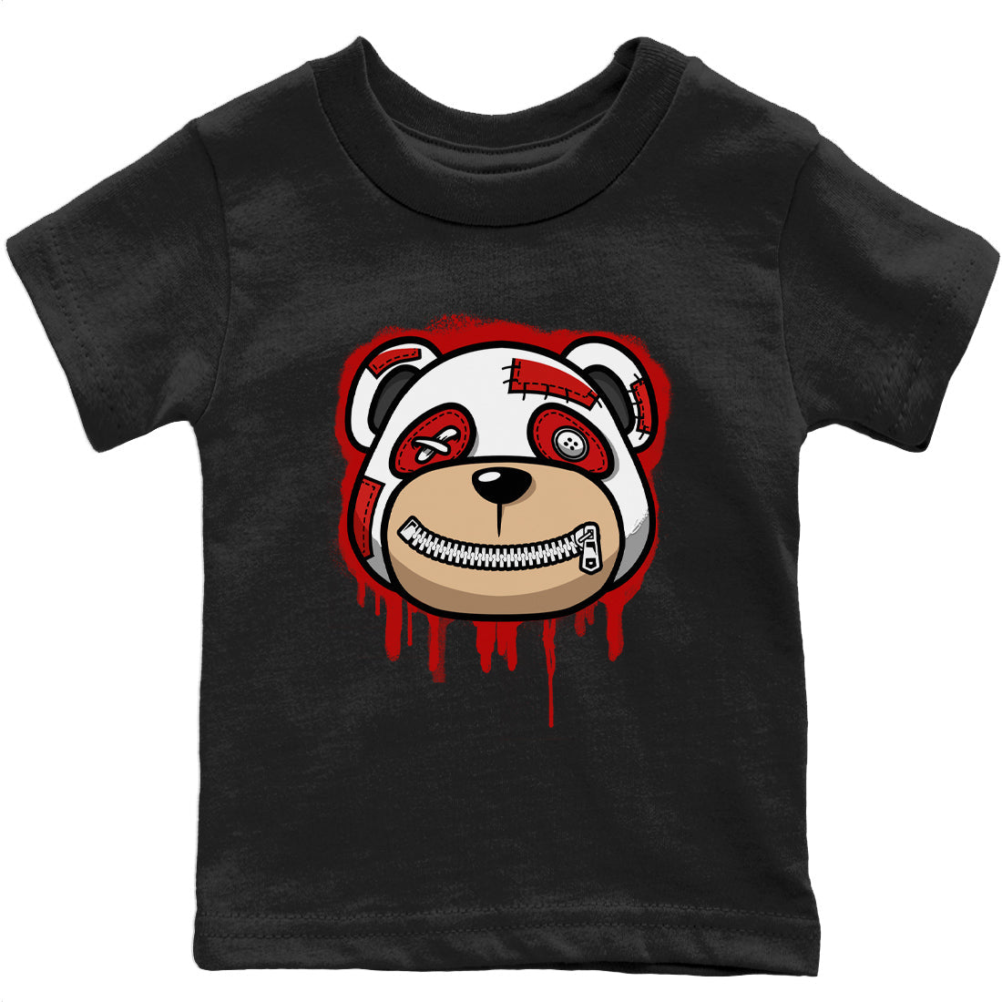 Bear Face Kids Tops - Air Jordan 1 Heritage
