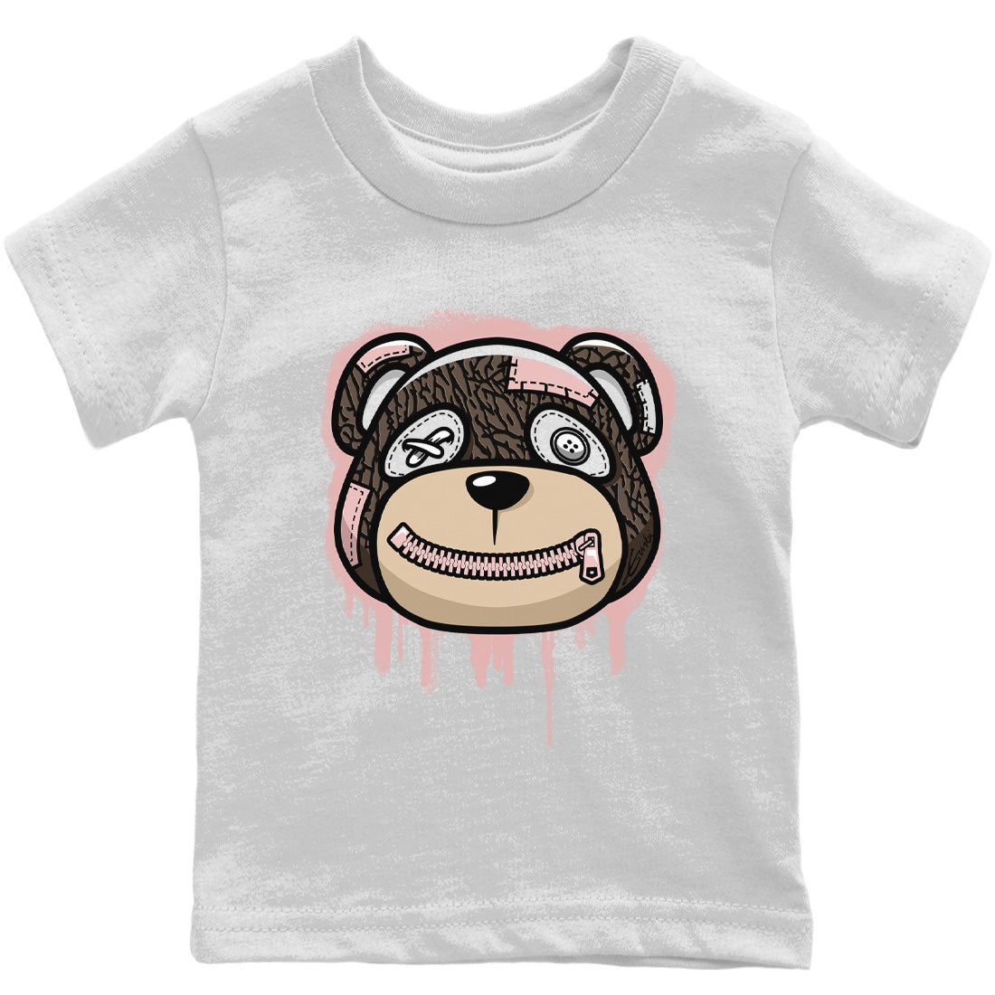 Bear Face Kids Tops - Air Jordan 3 Atmosphere