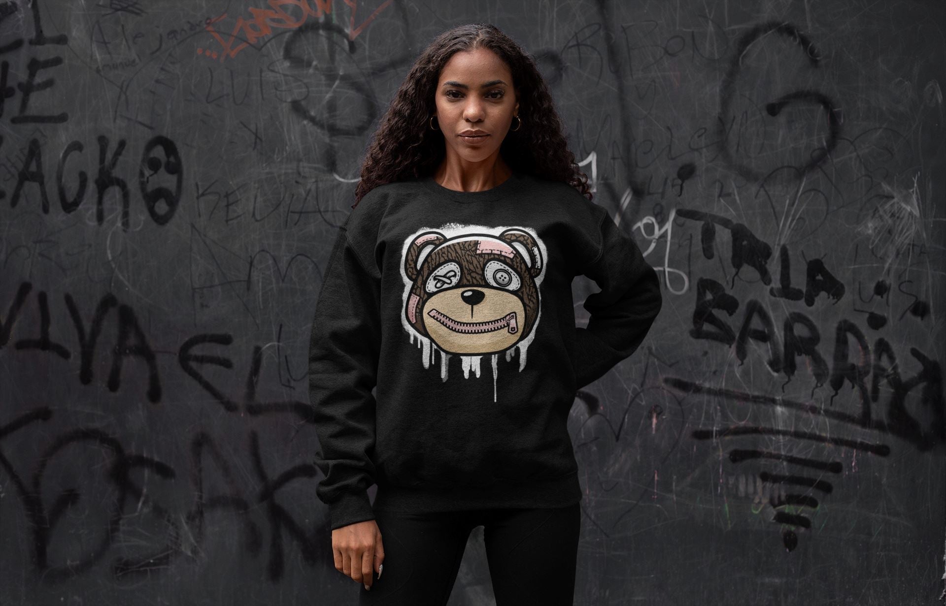 Bear Face Unisex Tops - Air Jordan 3 Atmosphere