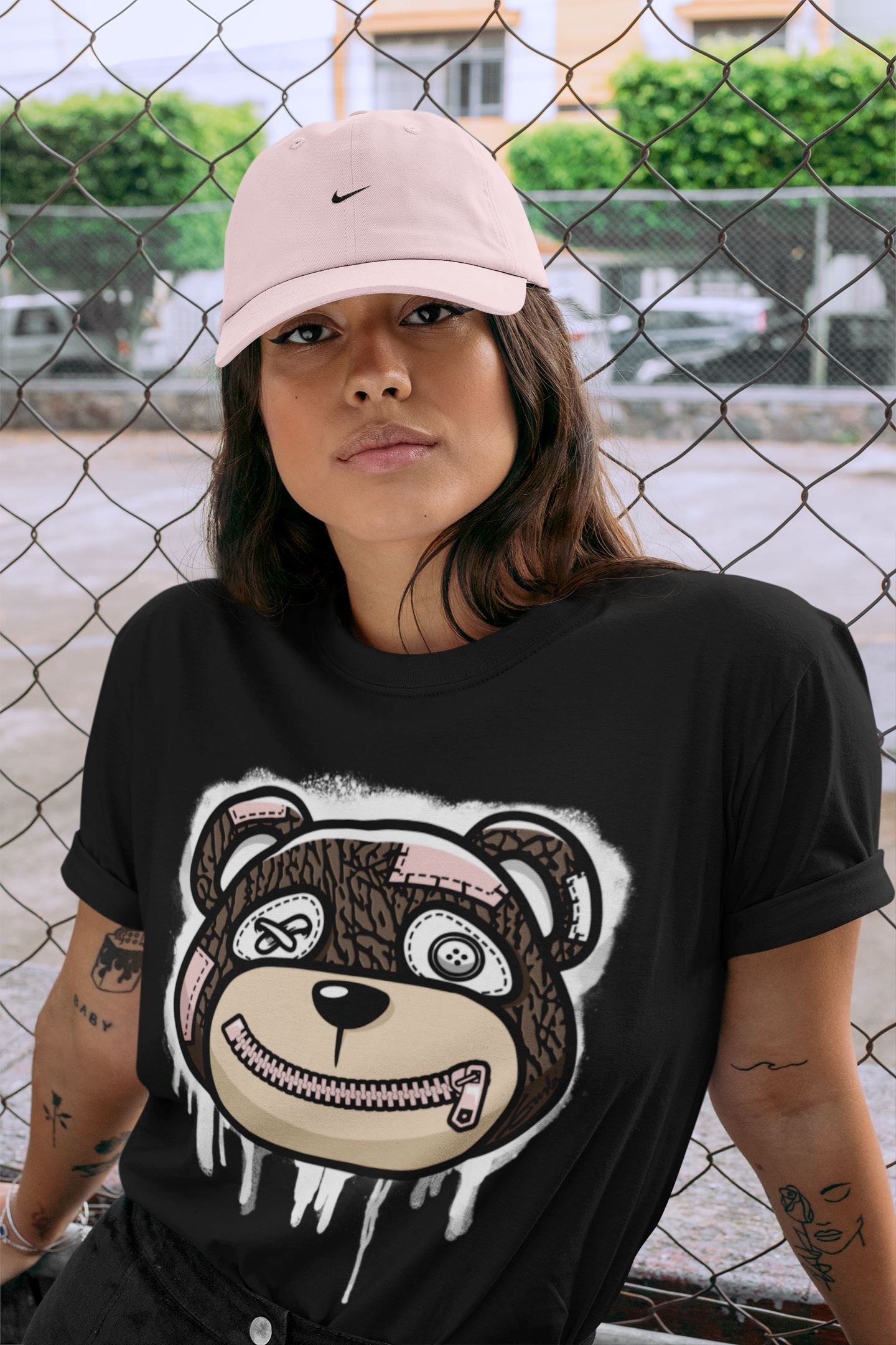 Bear Face Unisex Tops - Air Jordan 3 Atmosphere