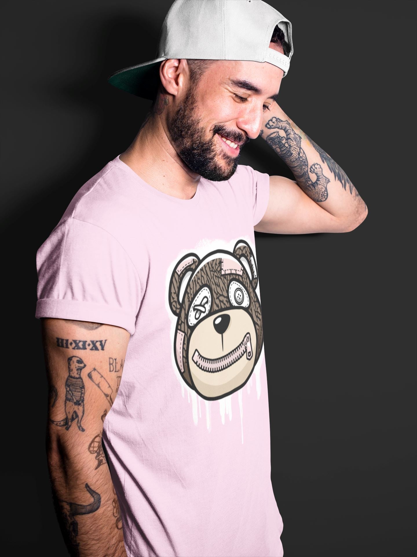 Bear Face Unisex Tops - Air Jordan 3 Atmosphere