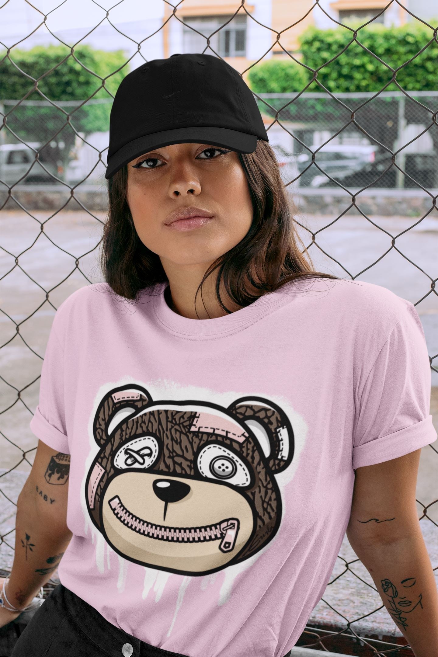 Bear Face Unisex Tops - Air Jordan 3 Atmosphere
