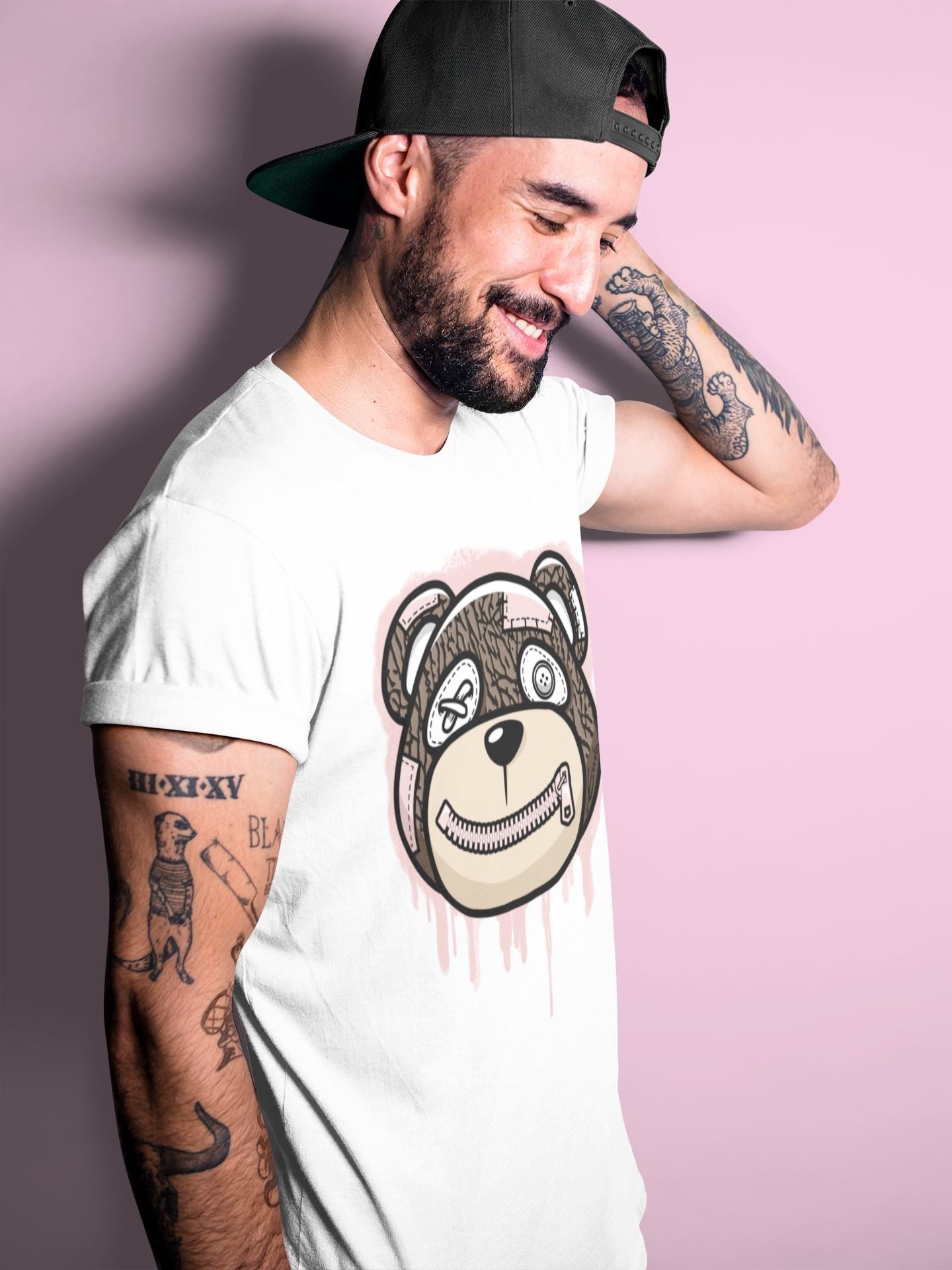 Bear Face Unisex Tops - Air Jordan 3 Atmosphere