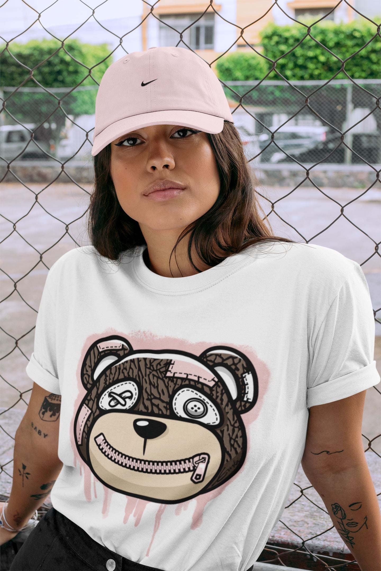 Bear Face Unisex Tops - Air Jordan 3 Atmosphere