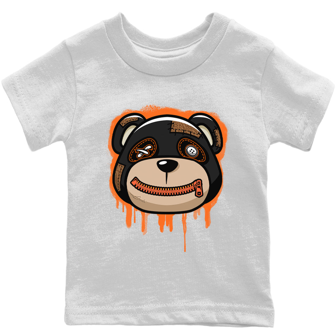 Bear Face Kids Tops - Air Jordan 3 Desert Elephant