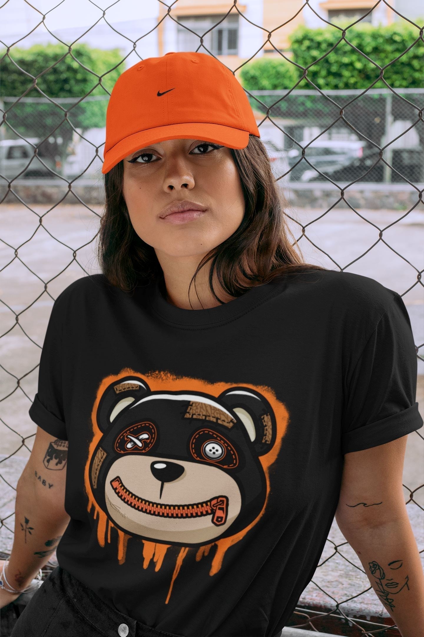 Bear Face Unisex Tops - Air Jordan 3 Desert Elephant