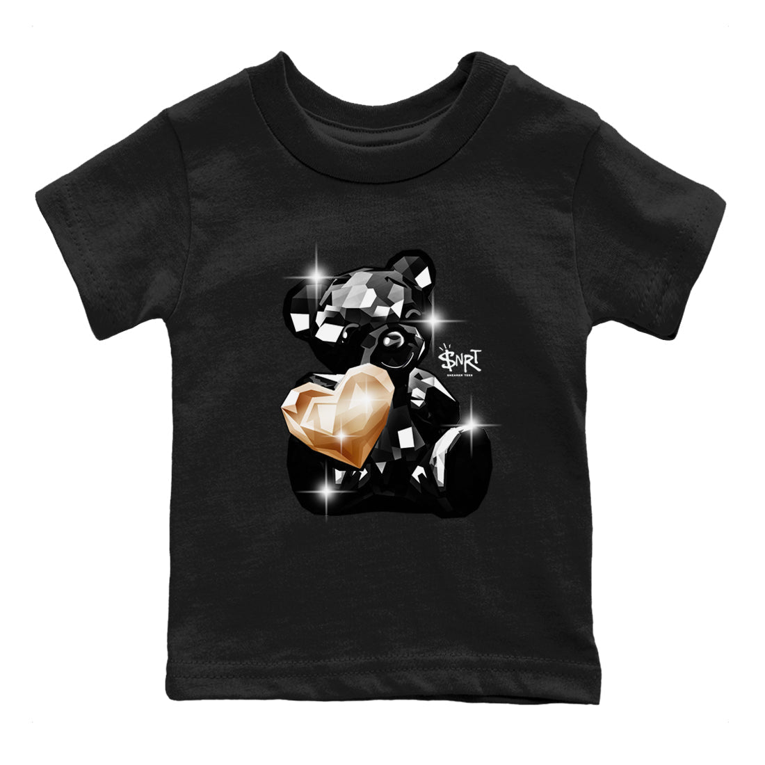 Bear Germs snkmatch Tees Kids - Air Foamposite One Metallic Copper