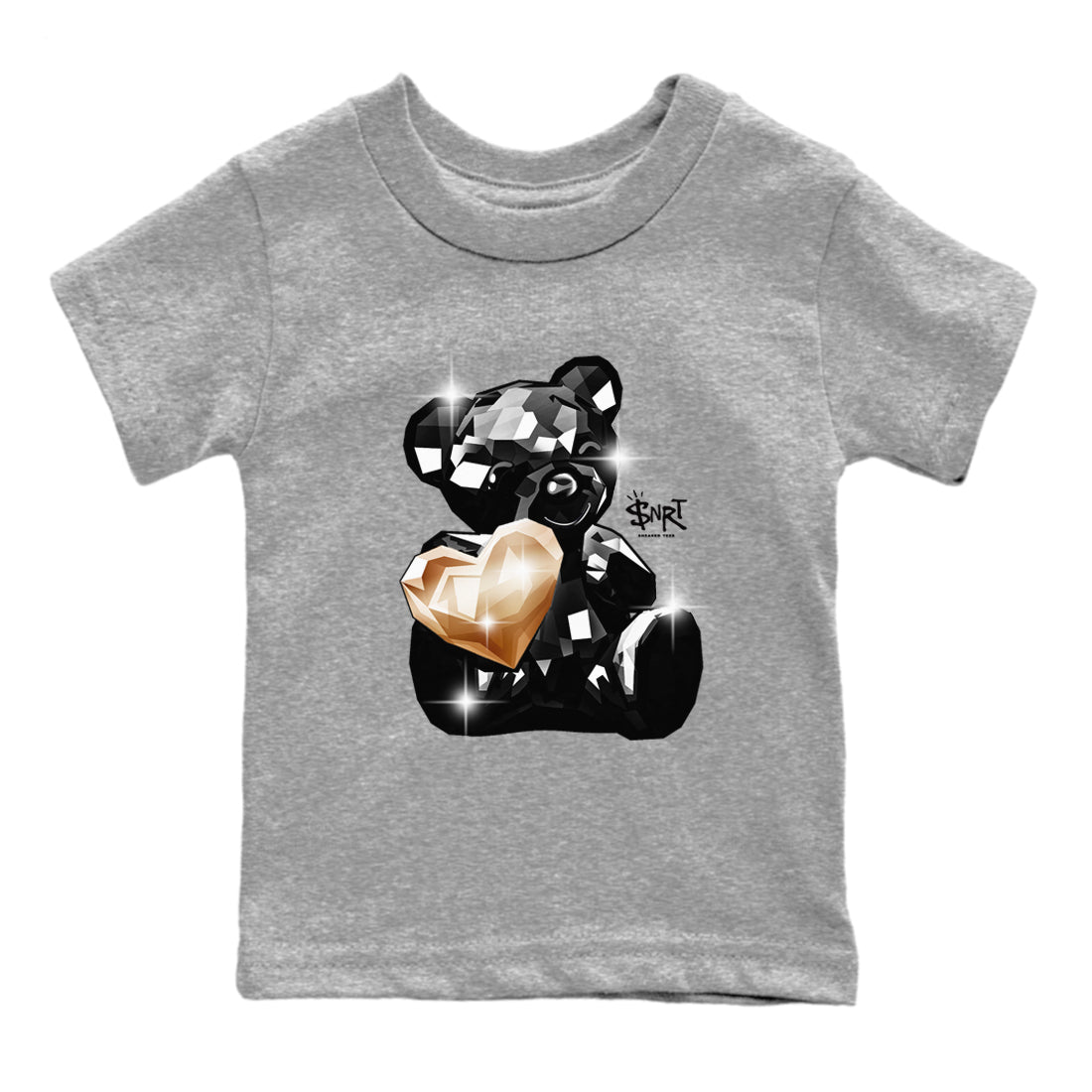 Bear Germs snkmatch Tees Kids - Air Foamposite One Metallic Copper