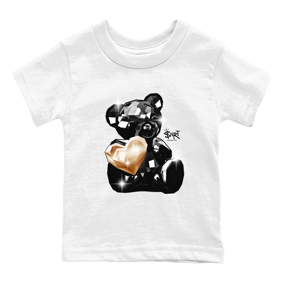 Bear Germs snkmatch Tees Kids - Air Foamposite One Metallic Copper