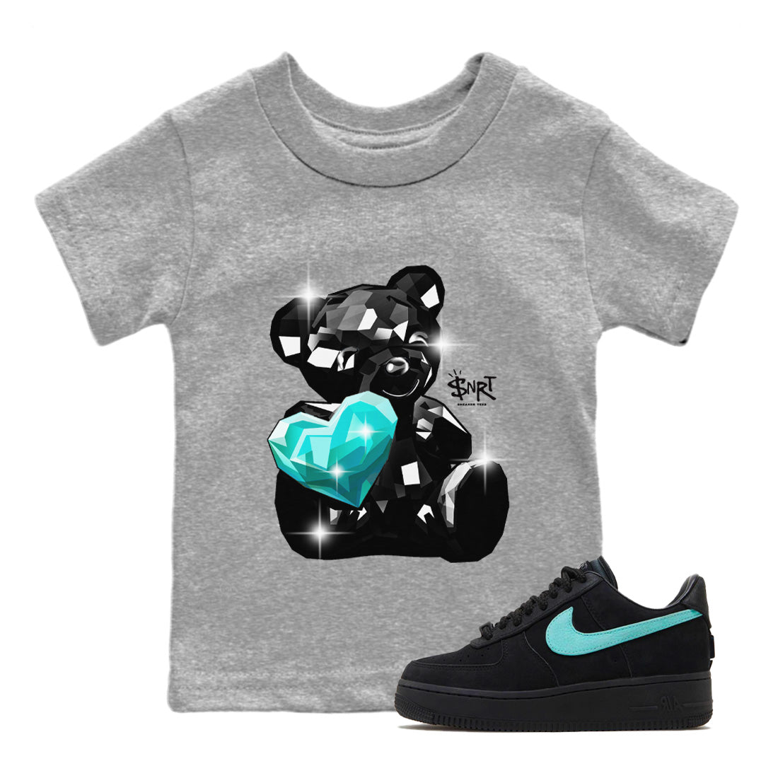 Bear Germs Kids Tops - Air Force 1 Tiffany