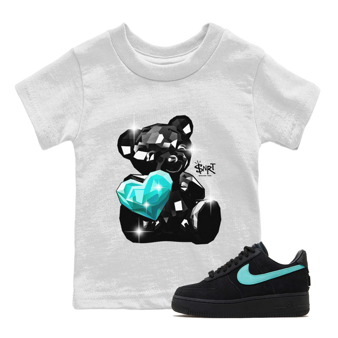 Bear Germs Kids Tops - Air Force 1 Tiffany