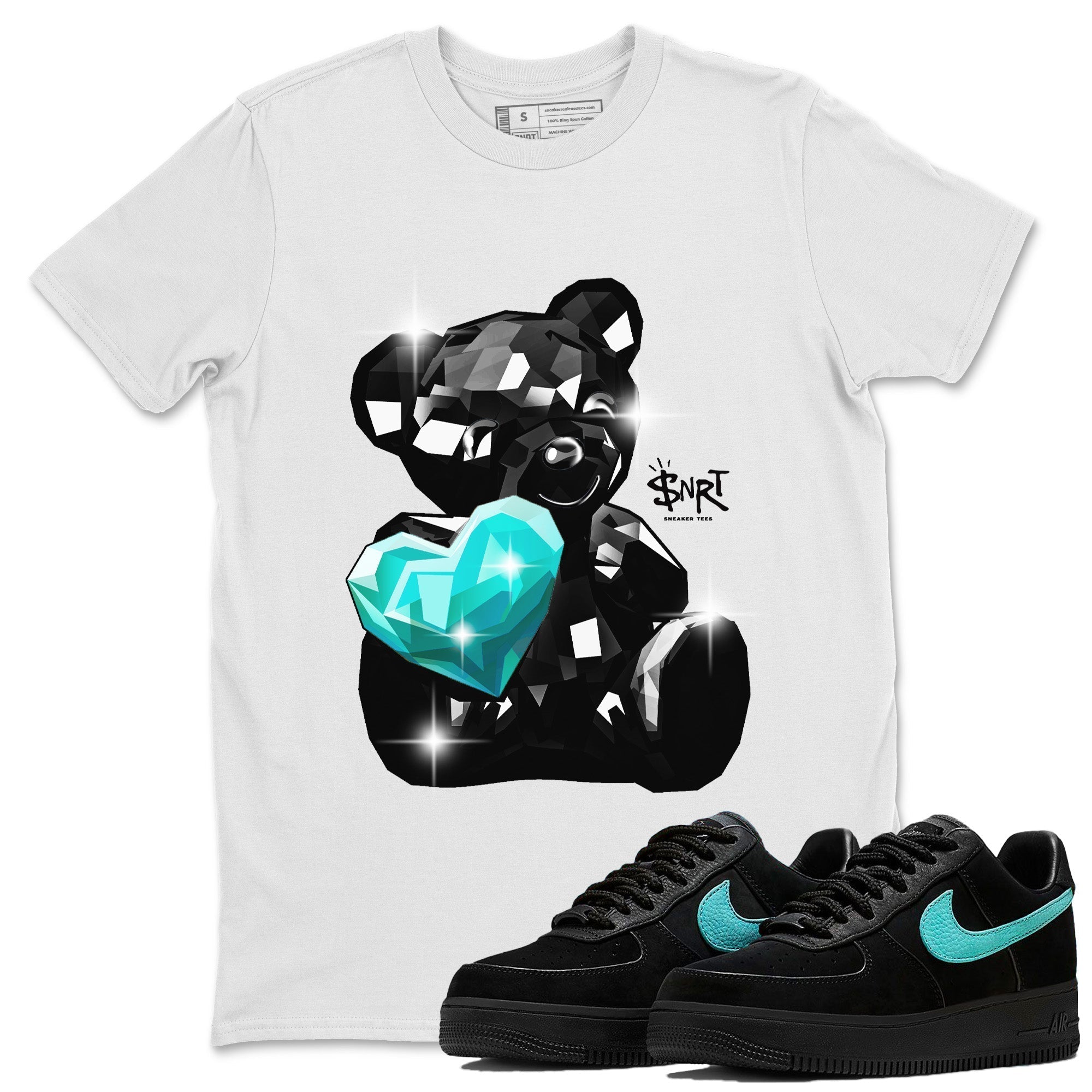 Bear Germs Unisex Tops - Air Force 1 Tiffany