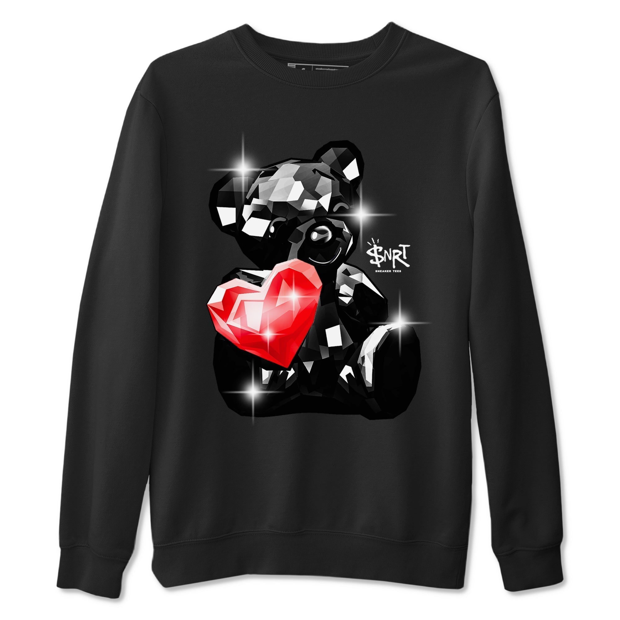 Bear Germs snkmatch Tees - Air Jordan 1 Black Toe Reimagined