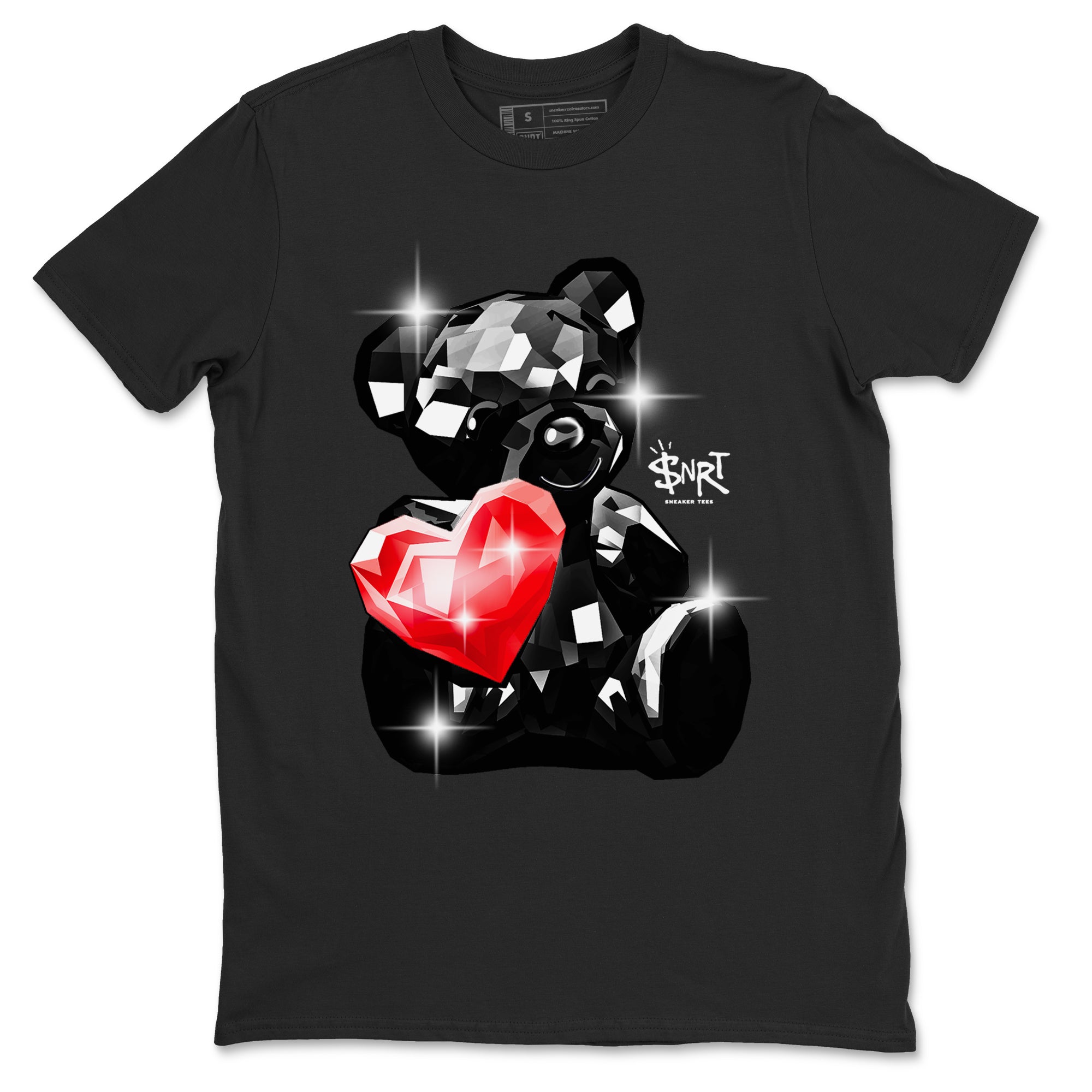 Bear Germs snkmatch Tees - Air Jordan 1 Black Toe Reimagined