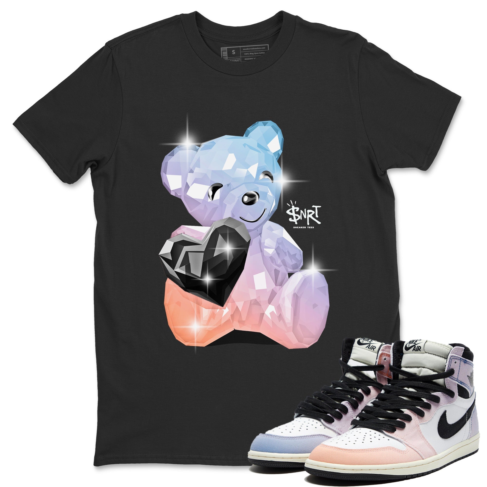Bear Germs Unisex Tops - Air Jordan 1 Skyline