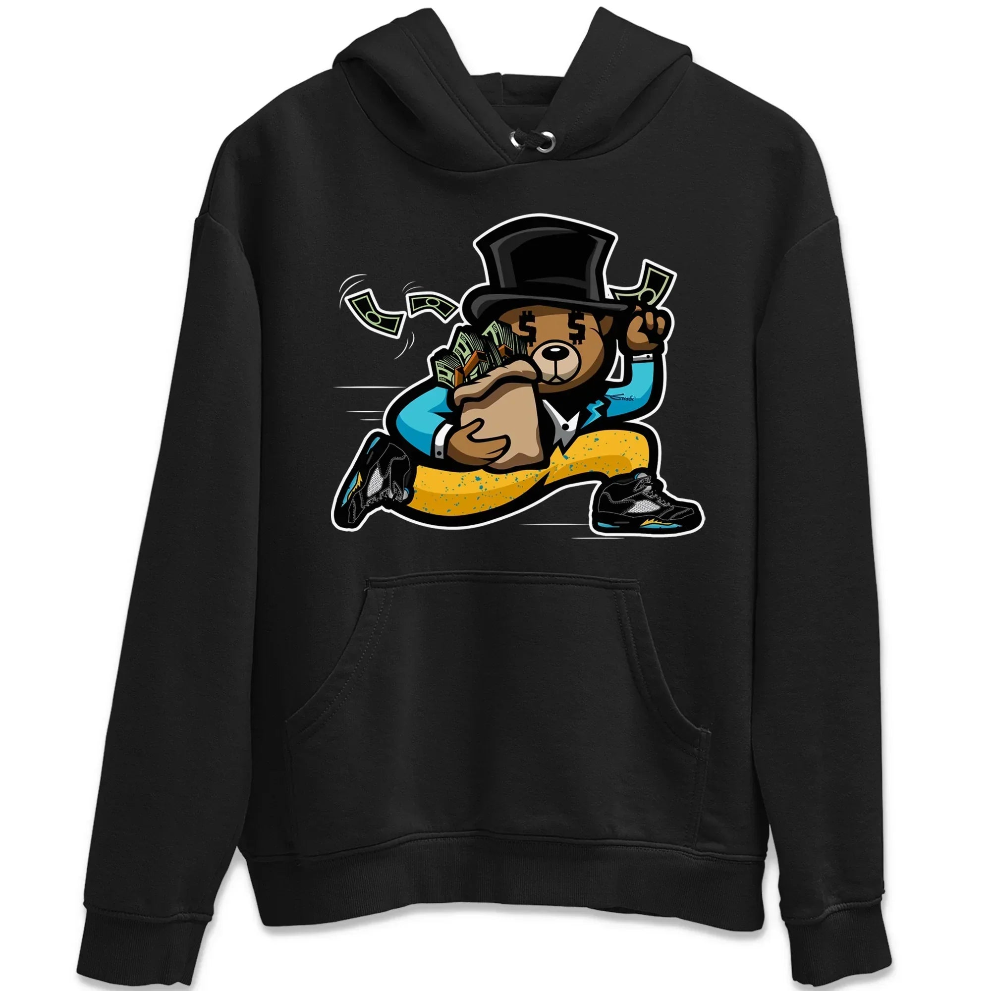 Bear Steals Unisex Tops - Air Jordan 5 Aqua
