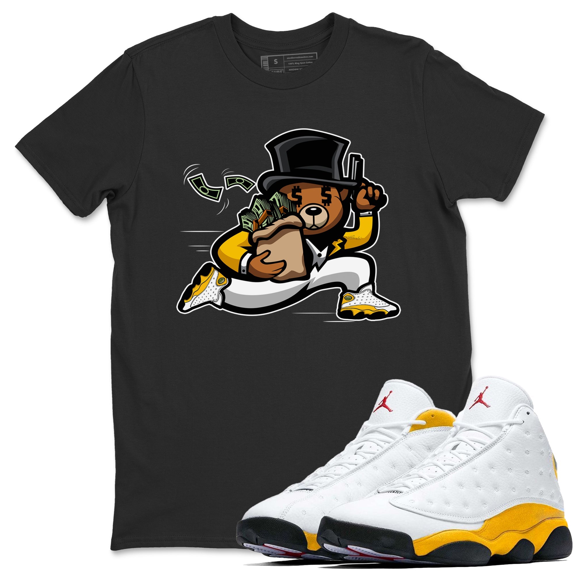 Bear Steals Unisex Tops - Air Jordan 13 Del Sol
