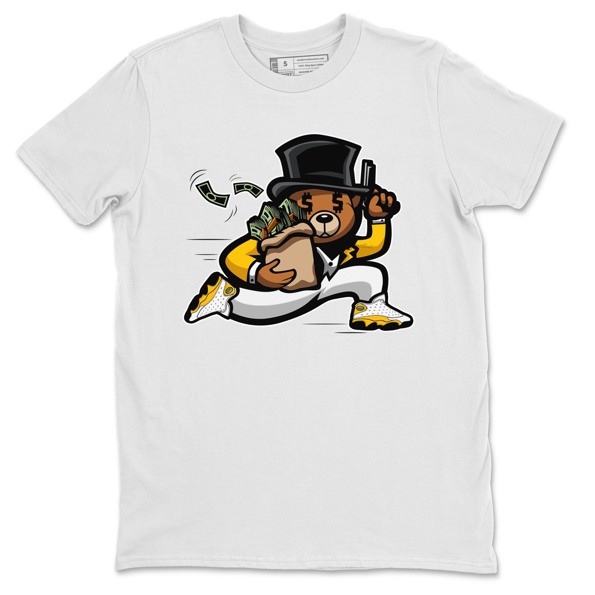 Bear Steals Unisex Tops - Air Jordan 13 Del Sol