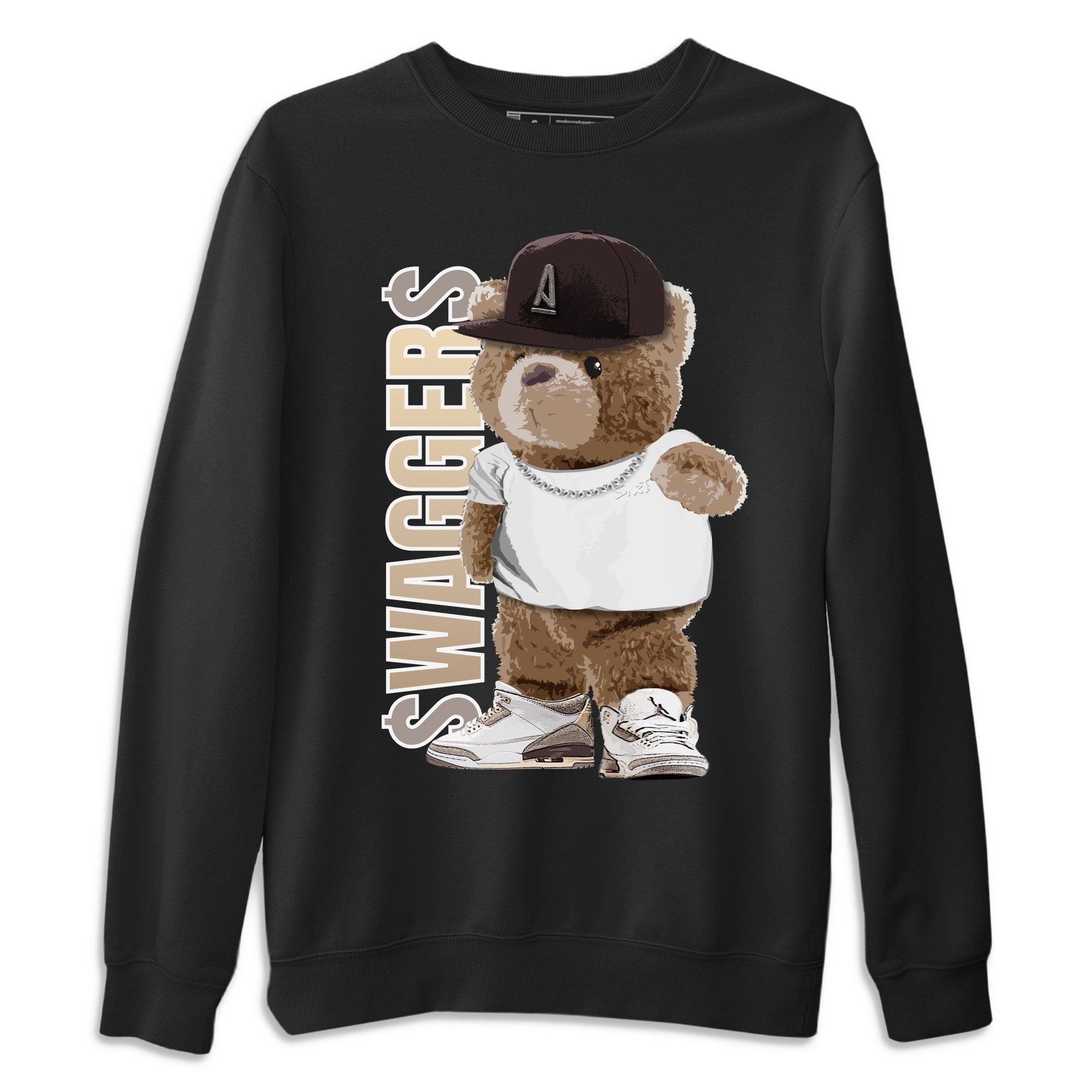 Bear Swaggers Unisex Tops - Air Jordan 3 A Ma Maniere