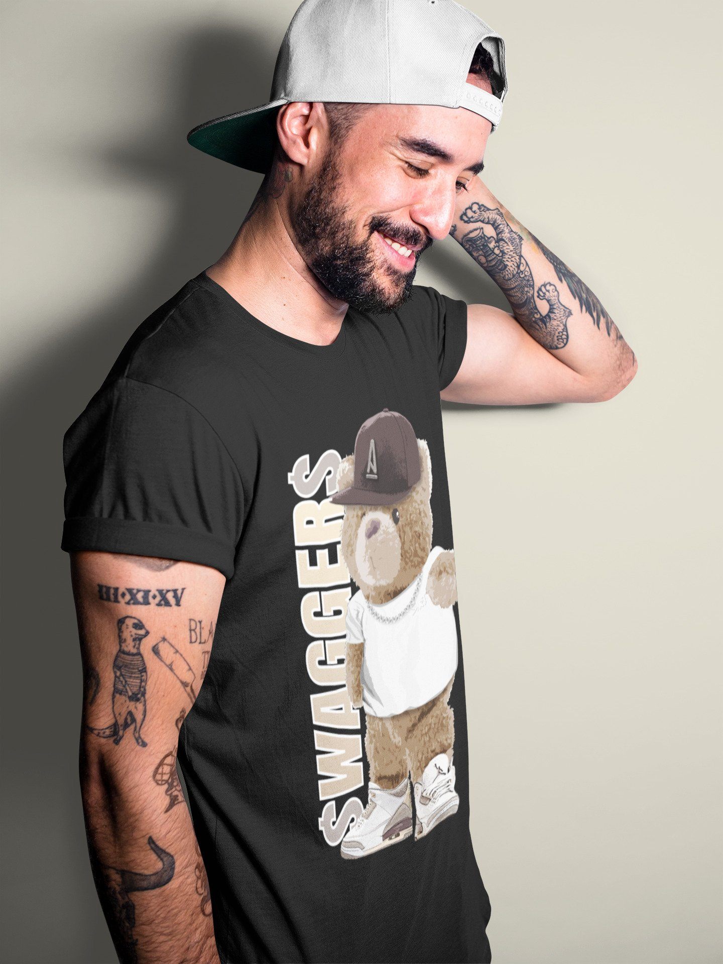 Bear Swaggers Unisex Tops - Air Jordan 3 A Ma Maniere