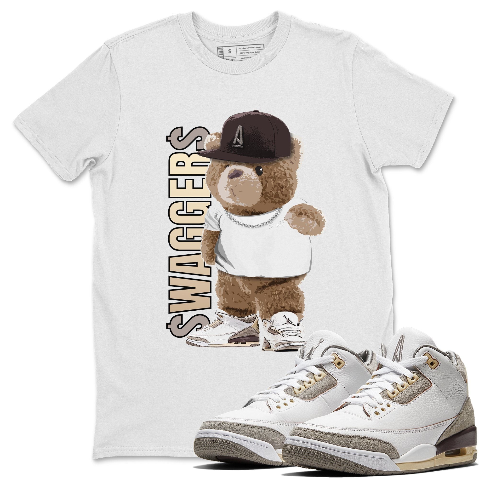 Bear Swaggers Unisex Tops - Air Jordan 3 A Ma Maniere