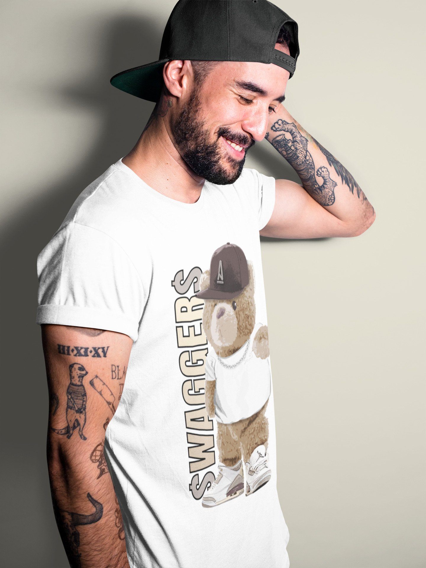 Bear Swaggers Unisex Tops - Air Jordan 3 A Ma Maniere