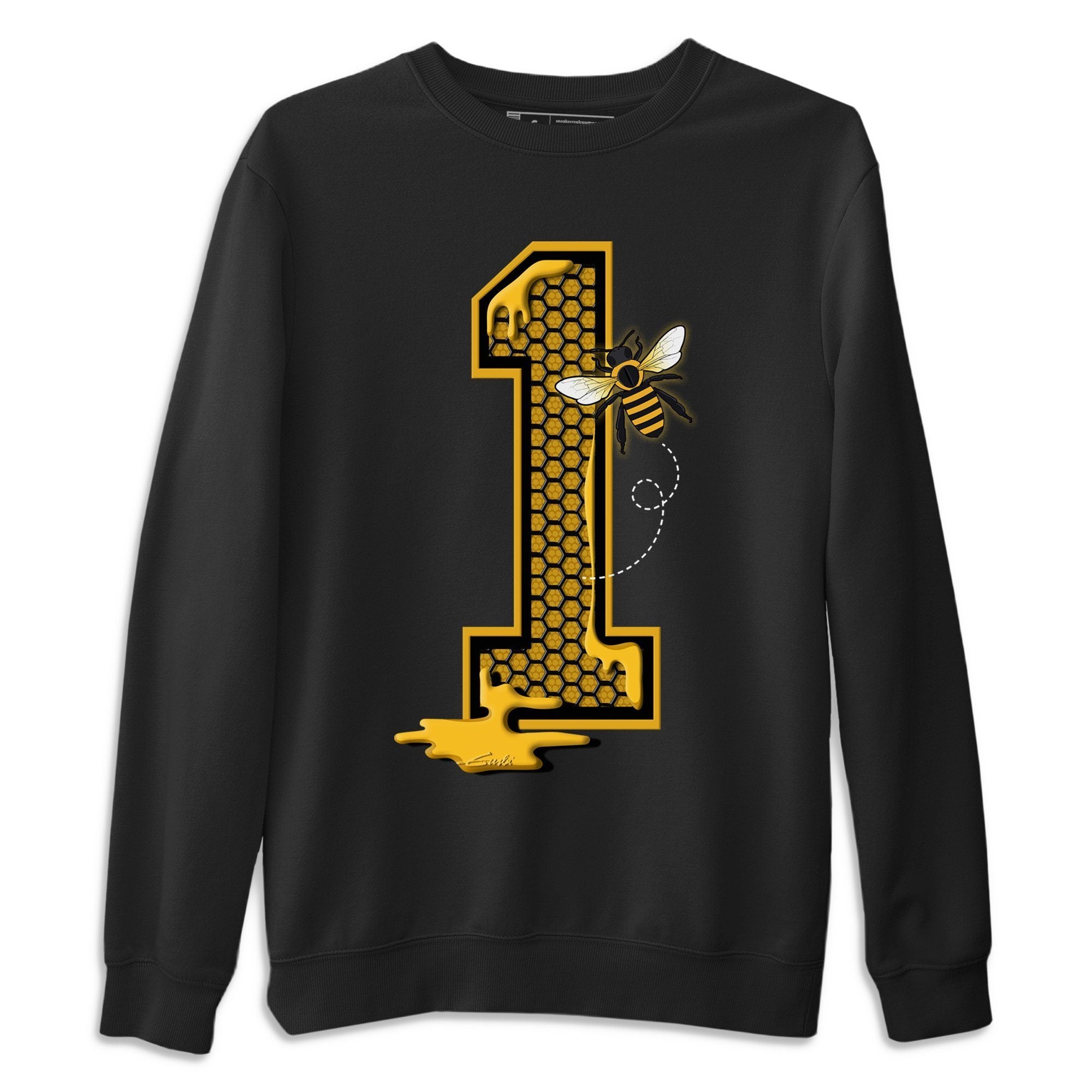 Bees Number 1 Unisex Tops - Air Jordan 1 Pollen