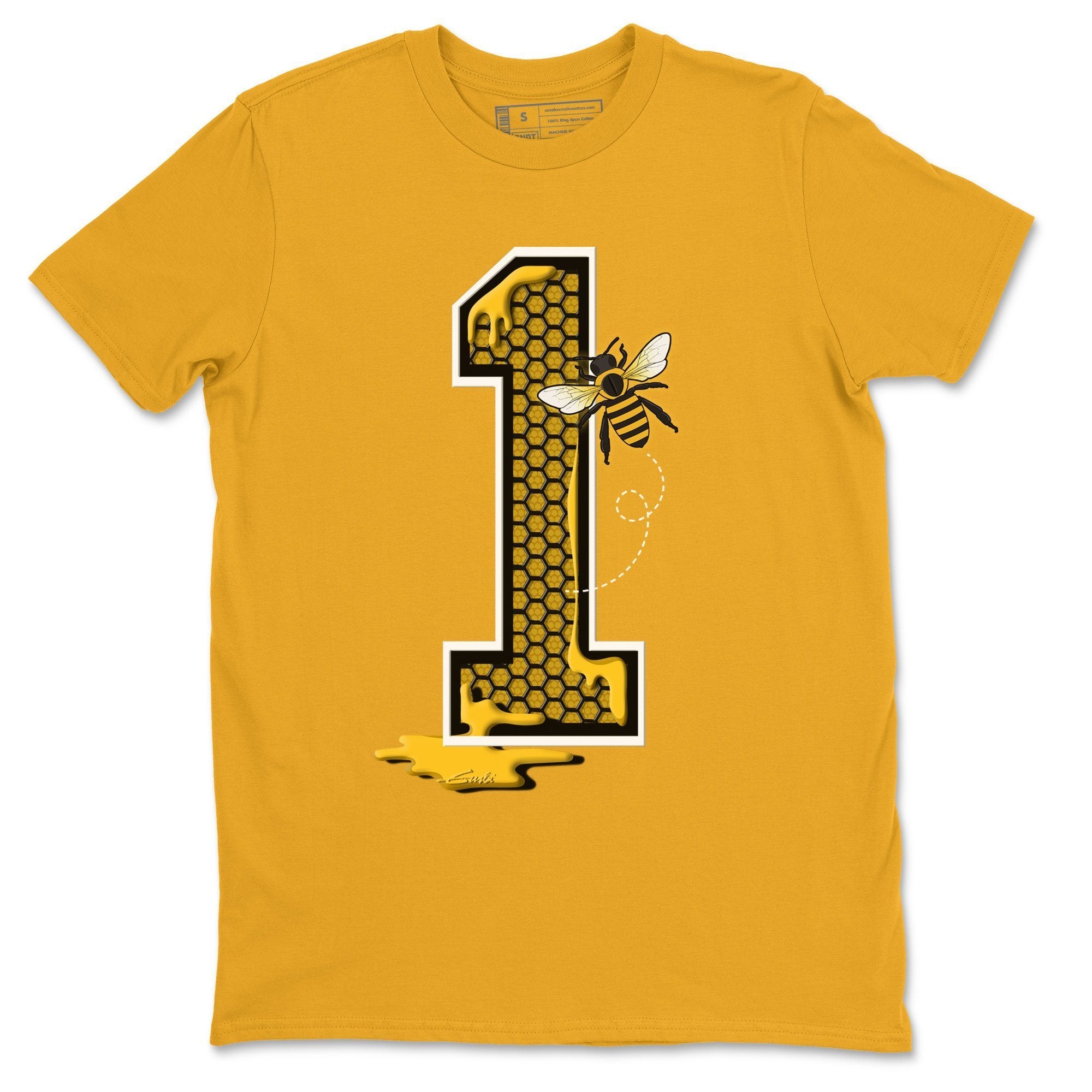 Bees Number 1 Unisex Tops - Air Jordan 1 Pollen