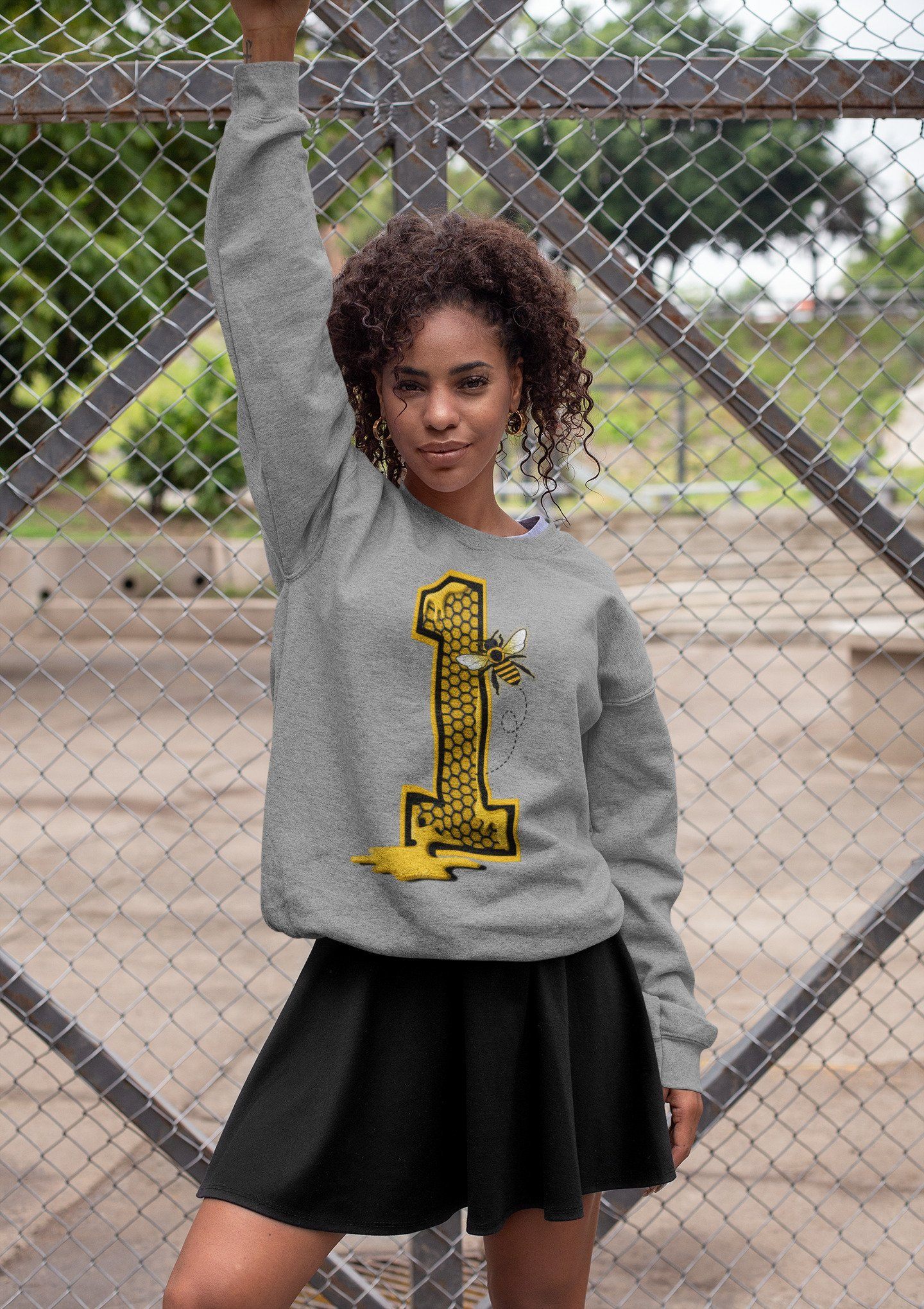Bees Number 1 Unisex Tops - Air Jordan 1 Pollen