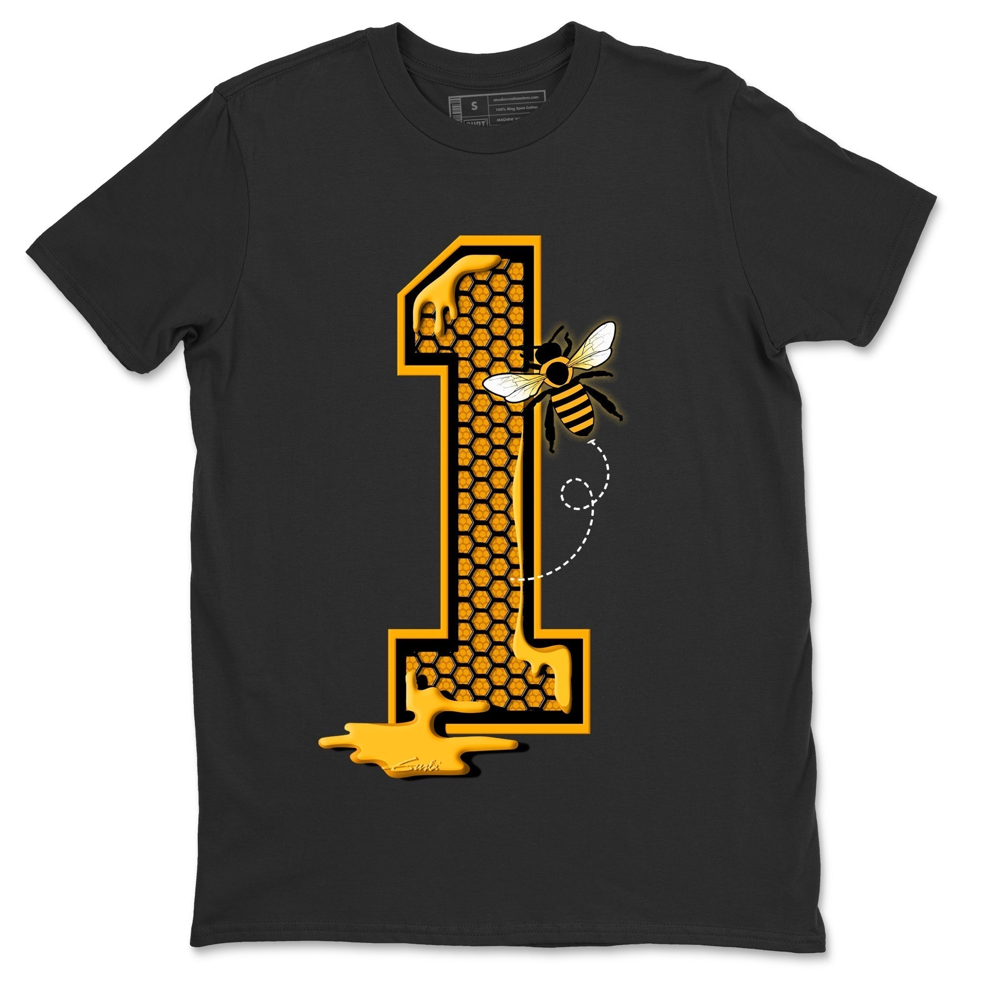 Bees Number 1 Unisex Tops - Air Jordan 1 Taxi