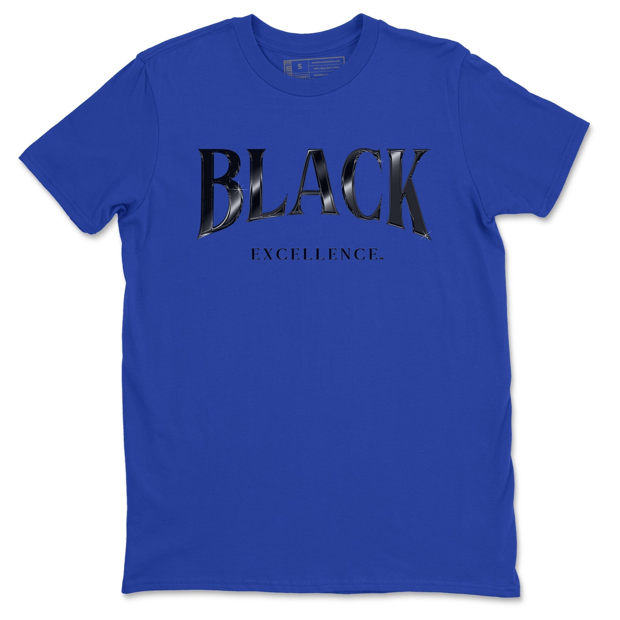 Black Excellence snkmatch Tees - Air Foamposite One Royal