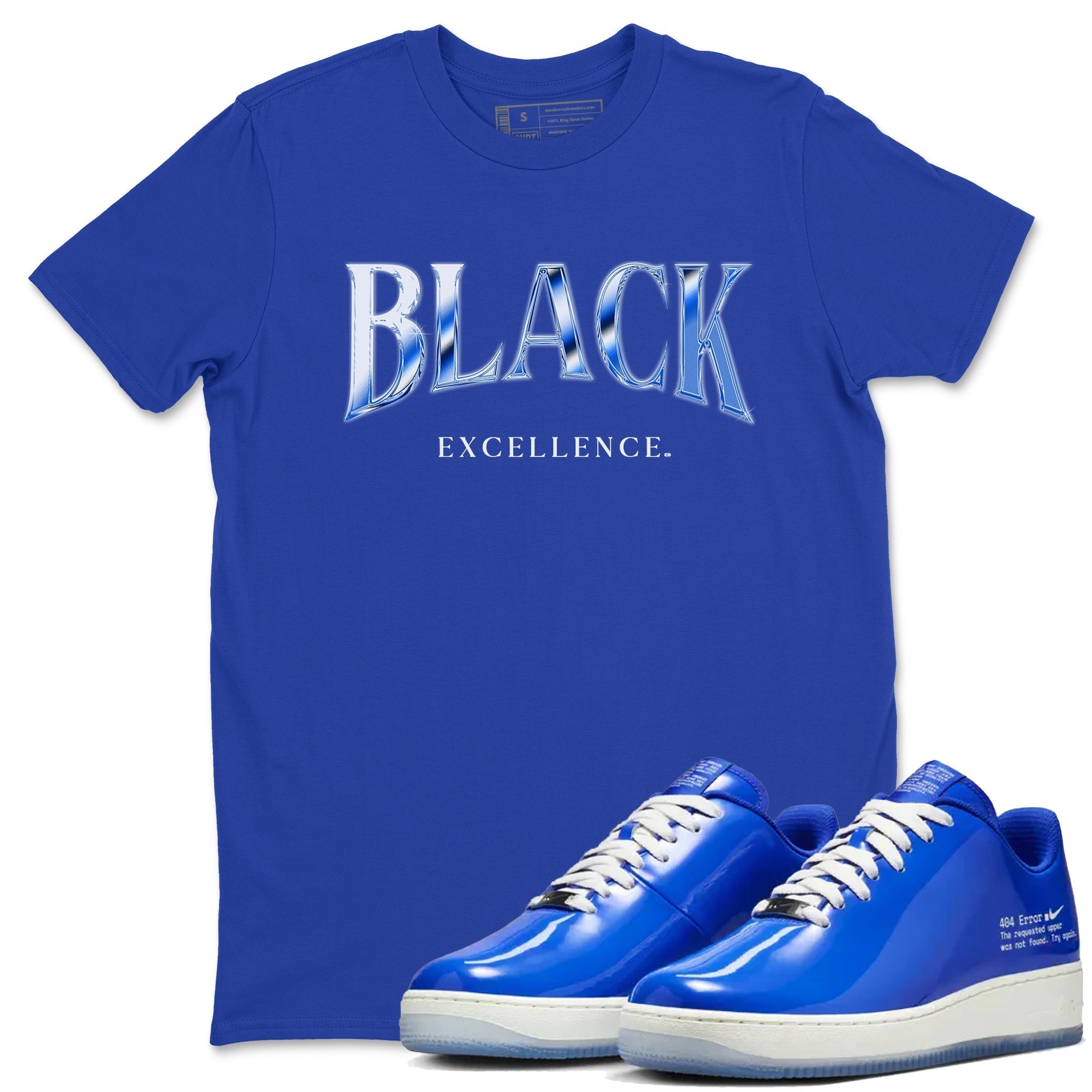 Black Excellence snkmatch Tees - Air Force 1 404 Error