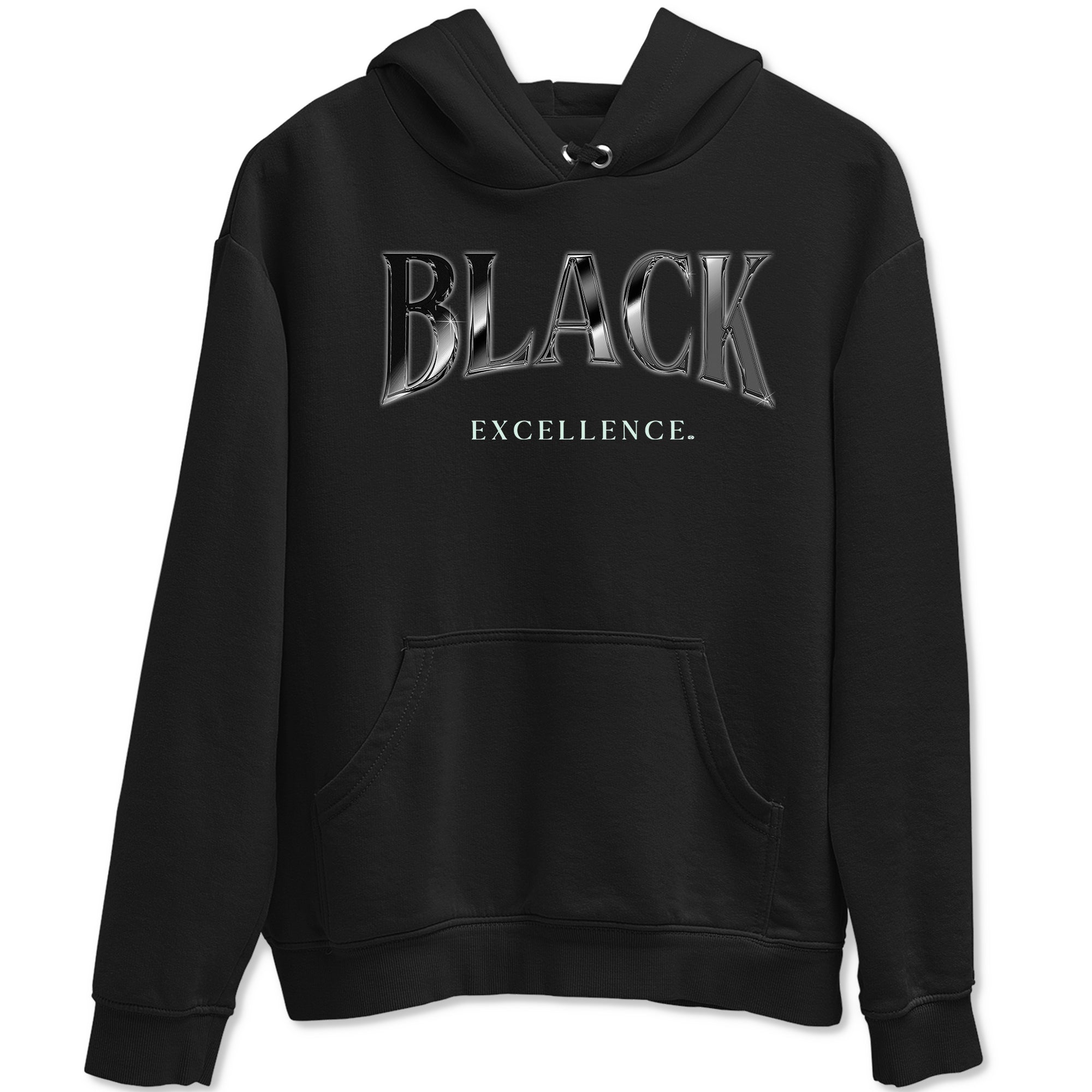 Black Excellence snkmatch Tees - Air Jordan 3 Green Glow