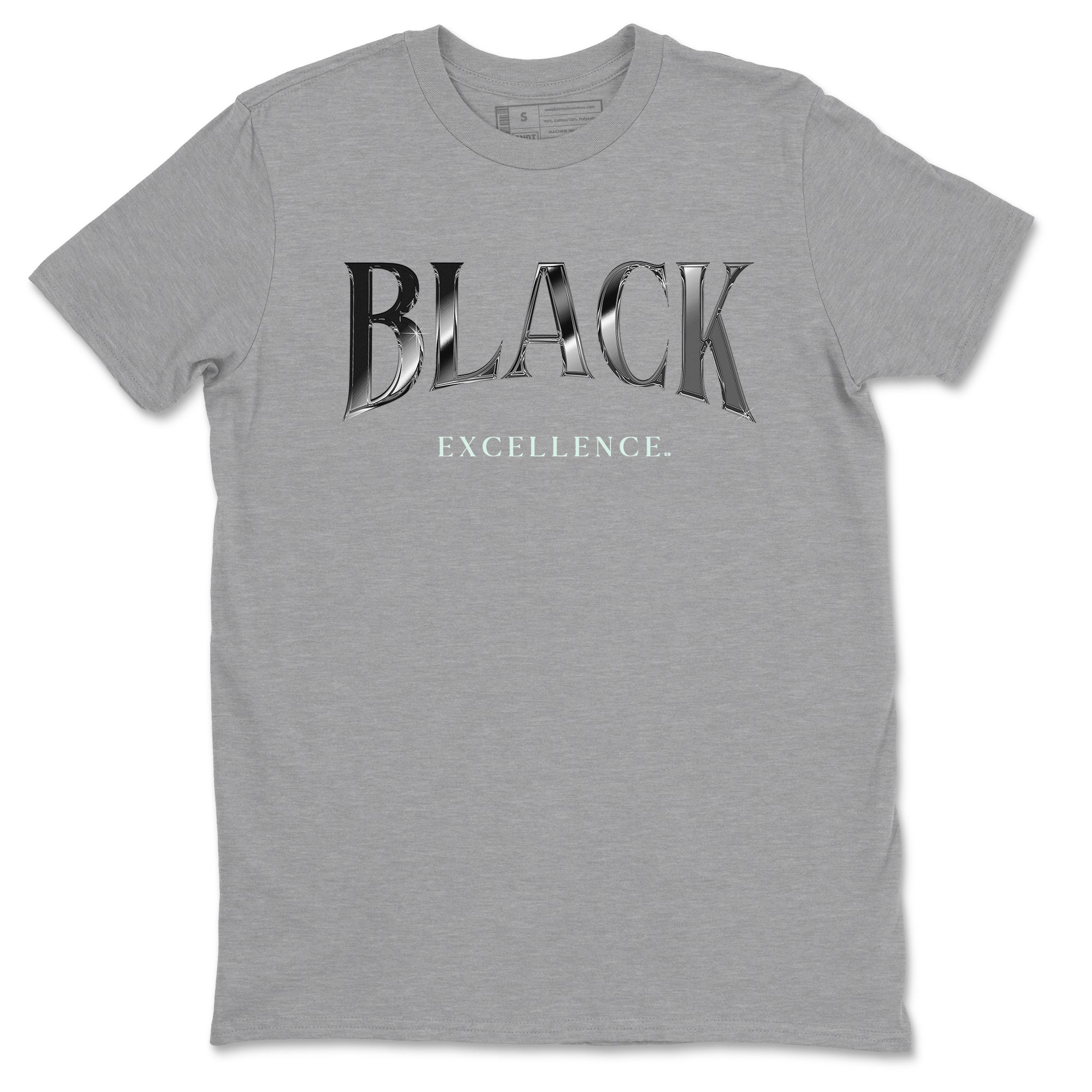 Black Excellence snkmatch Tees - Air Jordan 3 Green Glow