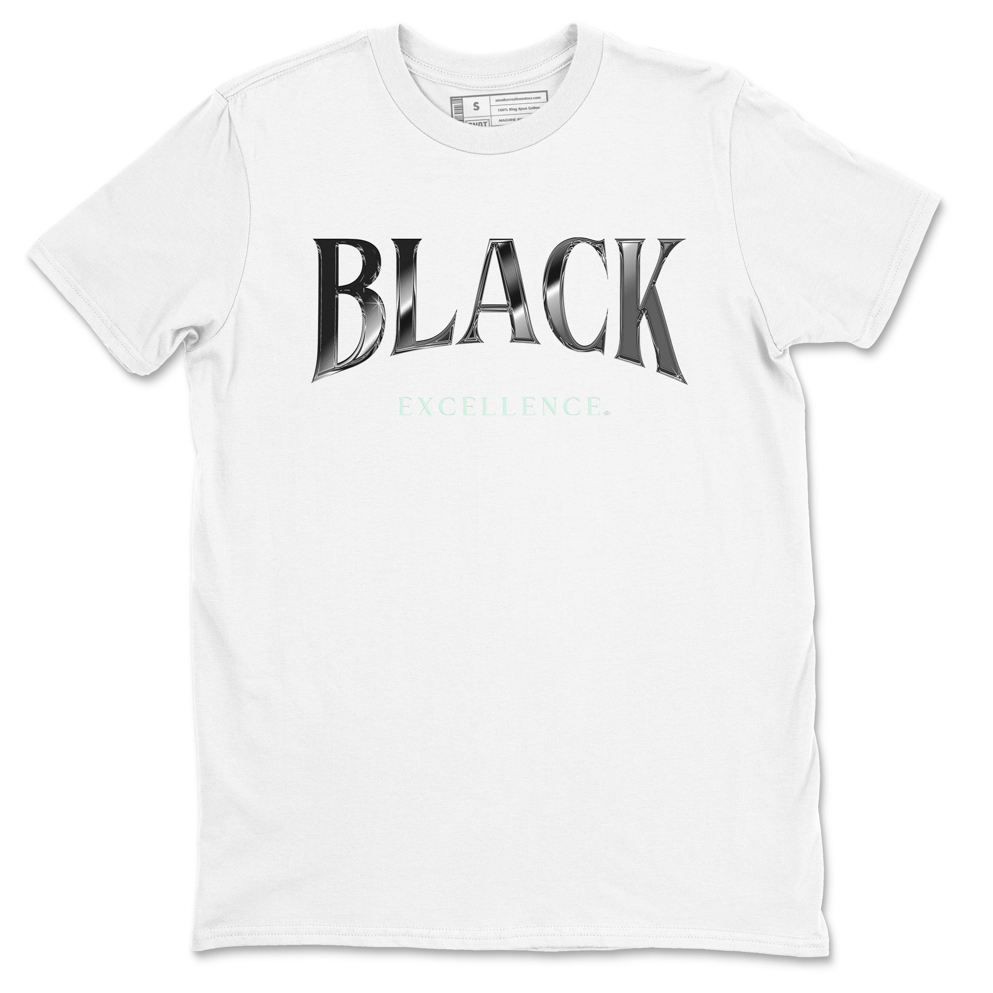 Black Excellence snkmatch Tees - Air Jordan 3 Green Glow
