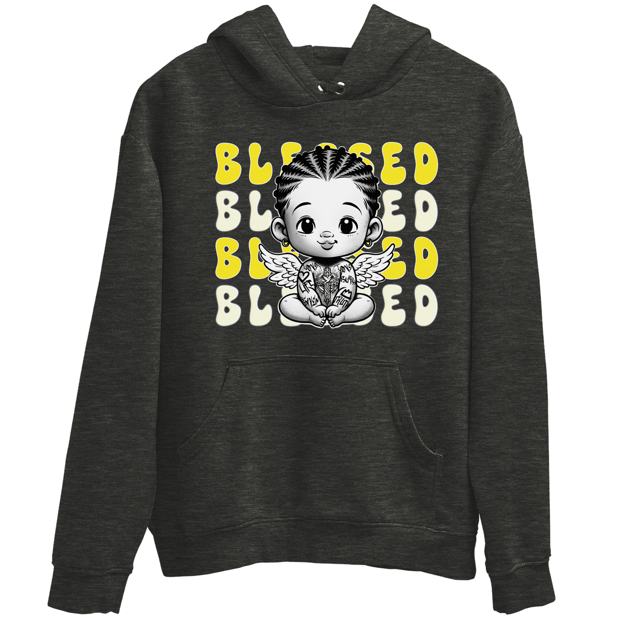 Blessed snkmatch Tees - Air Jordan 4 Vivid Sulfur
