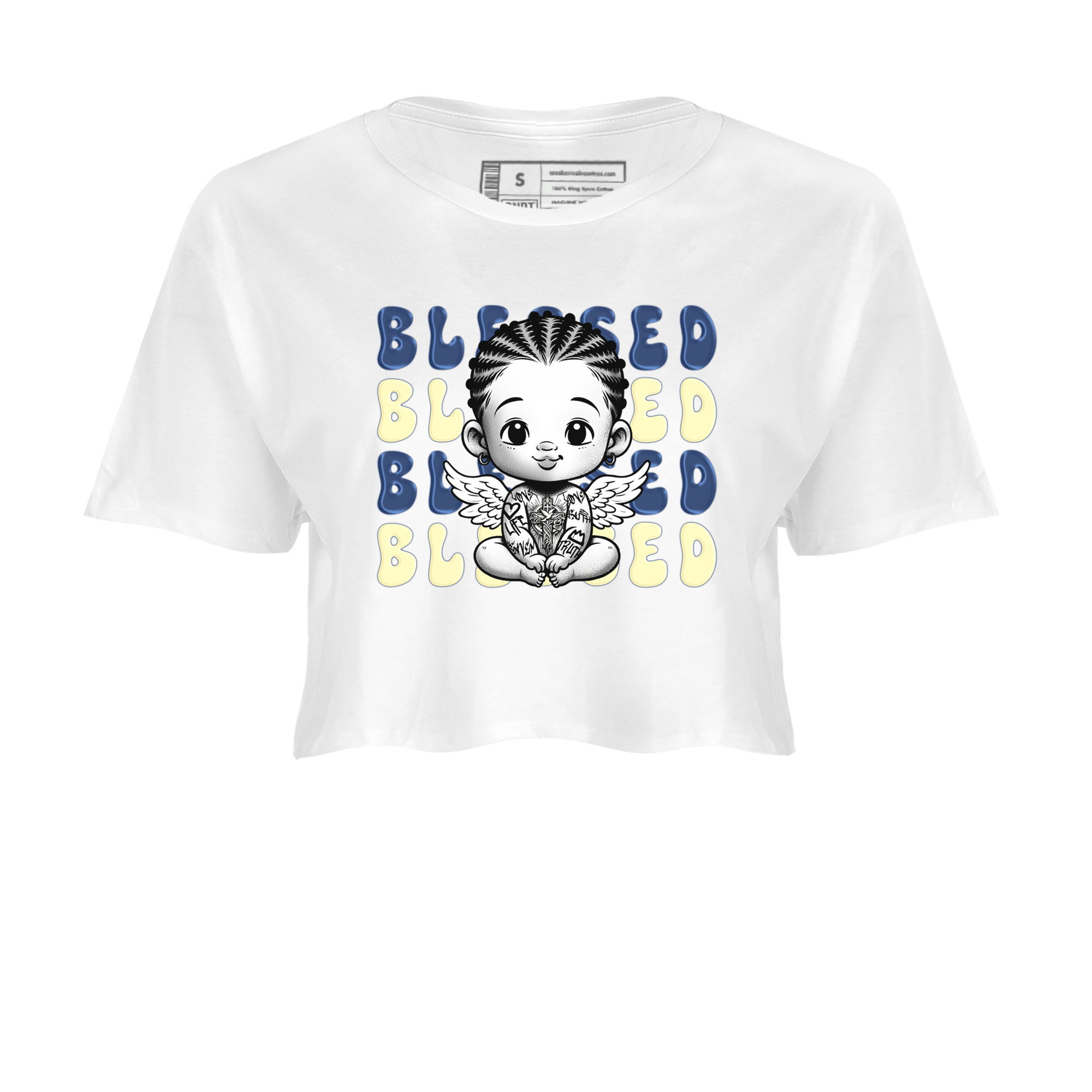 Blessed Baby snkmatch Women's Top - Air Jordan 5 A Ma Maniere x Photon Dust