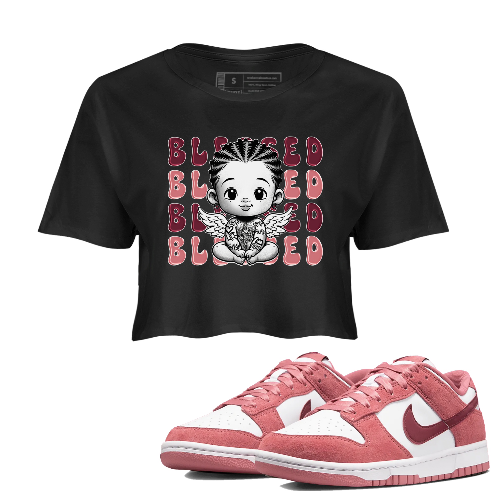 Blessed Baby snkmatch Women's Top - Dunk Valentines Day 2024