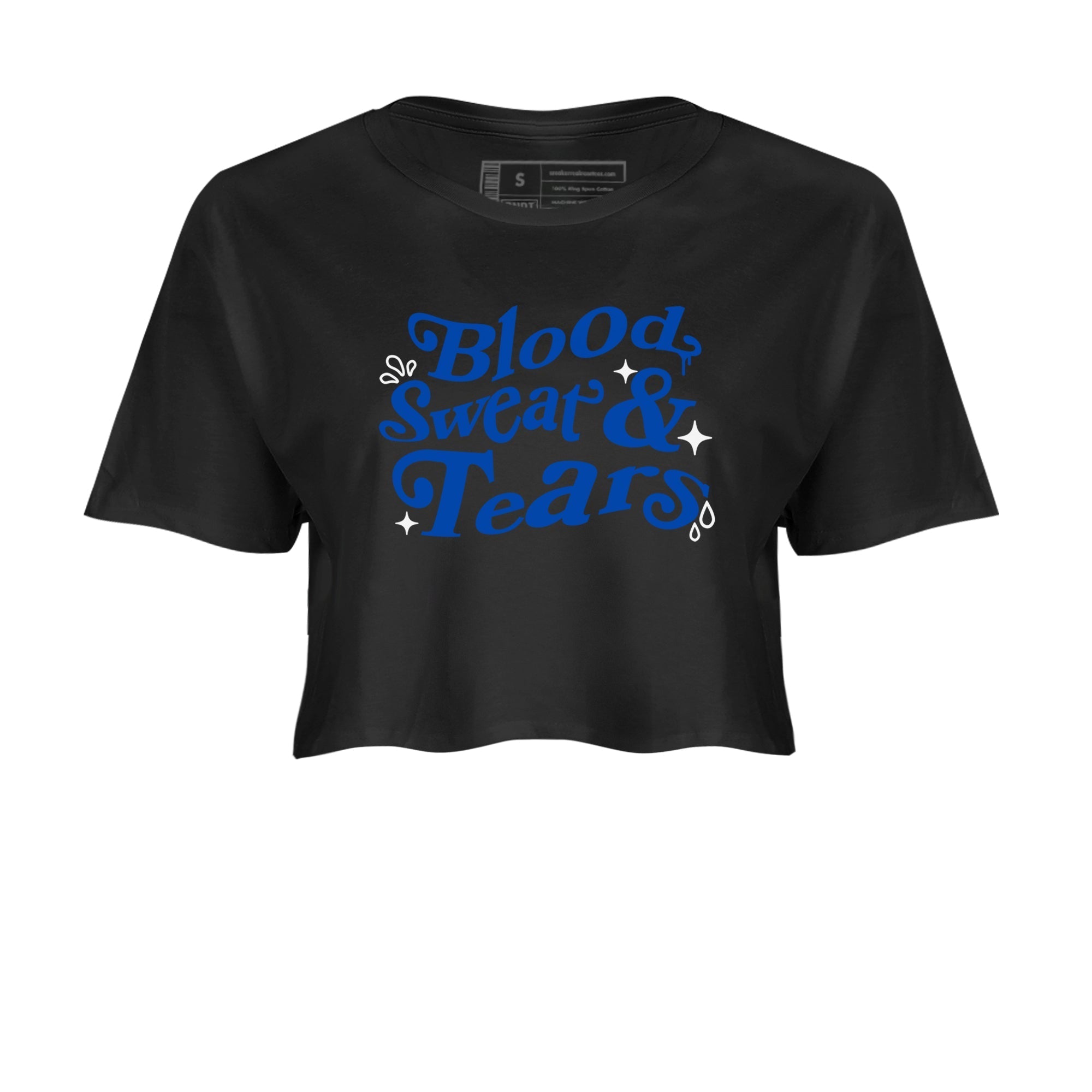 Blood Sweat Tears snkmatch Women's Top - Air Jordan 1 Game Royal