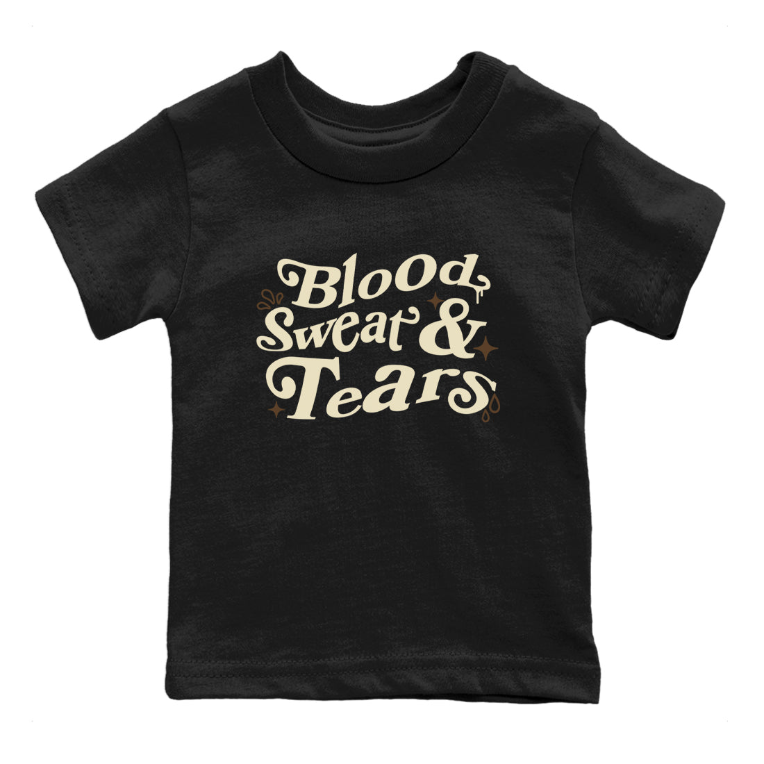 Blood Sweat Tears snkmatch Tees Kids - Air Jordan 1 Mocha