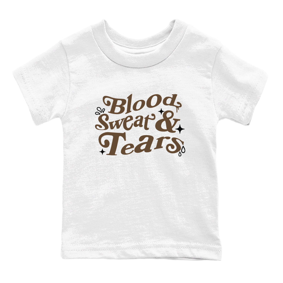Blood Sweat Tears snkmatch Tees Kids - Air Jordan 1 Mocha