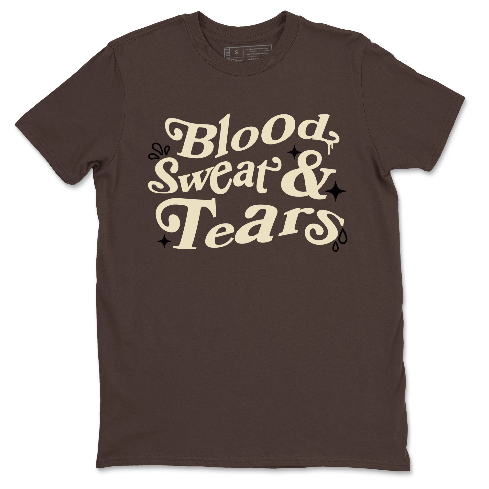 Blood Sweat Tears snkmatch Tees - Air Jordan 1 Mocha
