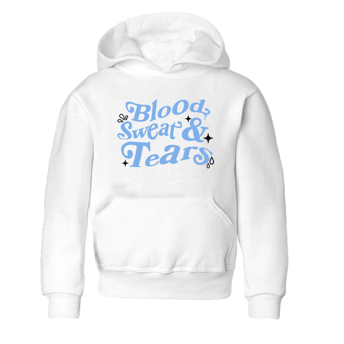 Blood Sweat Tears snkmatch Tees Kids - Air Jordan 11 Legend Blue