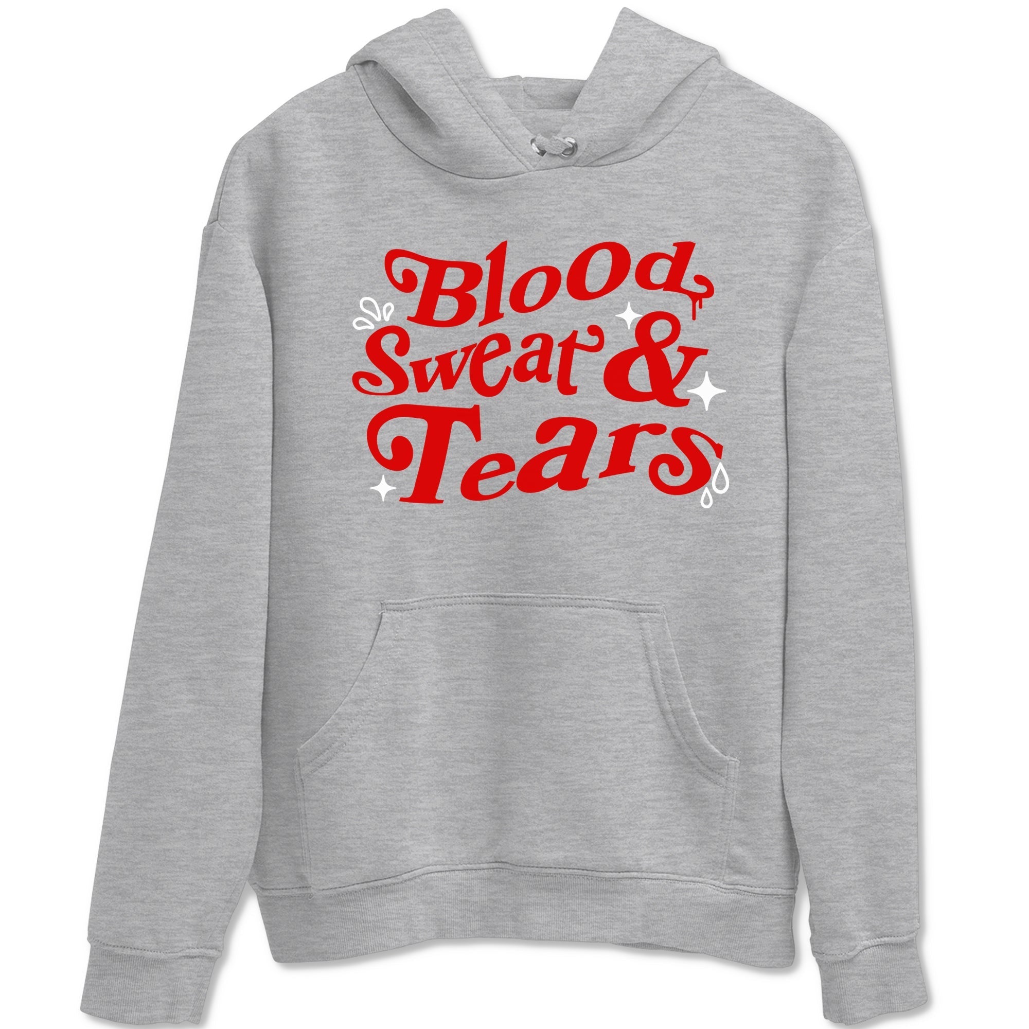 Blood Sweat Tears snkmatch Tees - Air Jordan 6 Fire Red