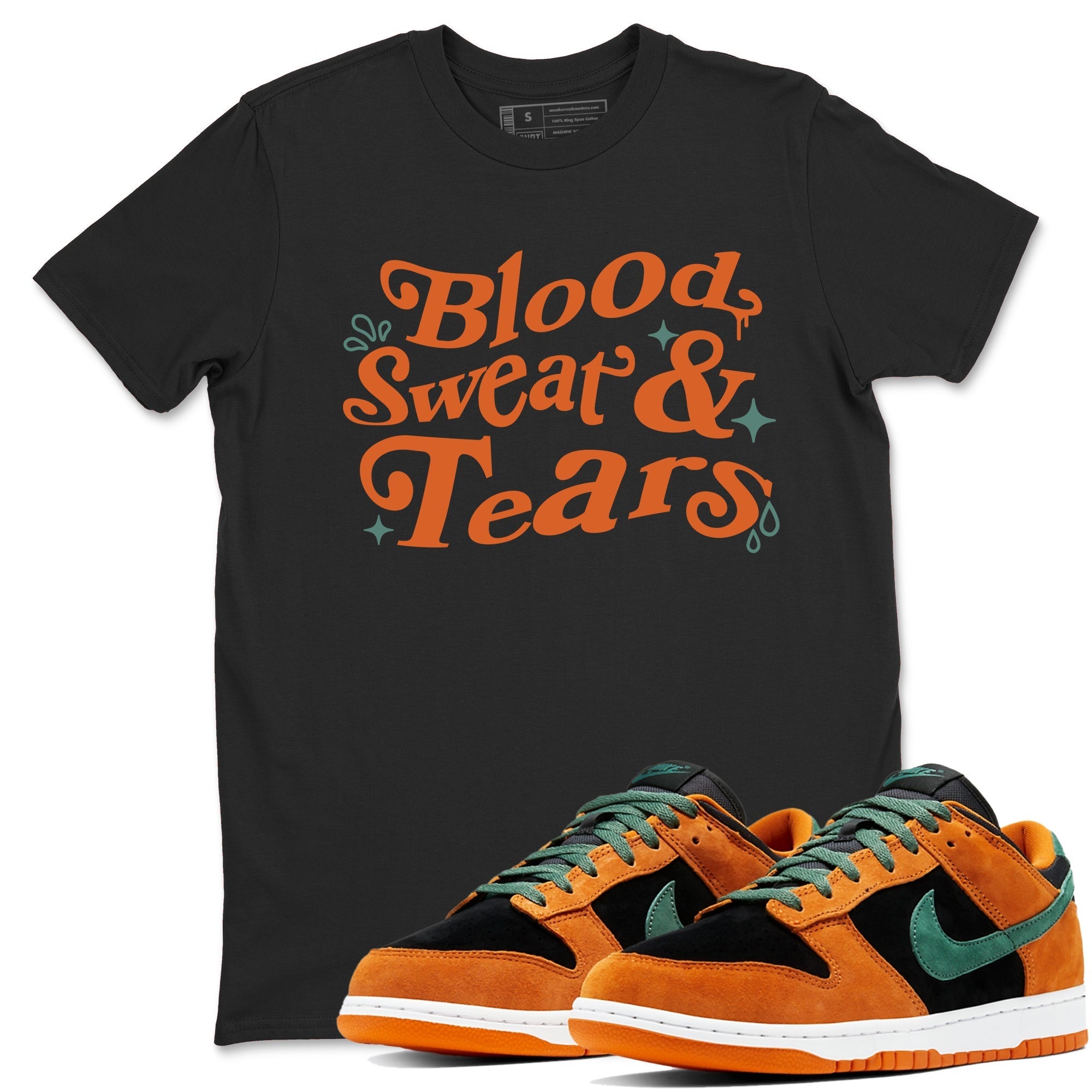 Blood Sweat Tears snkmatch Tees - Dunk Ceramic