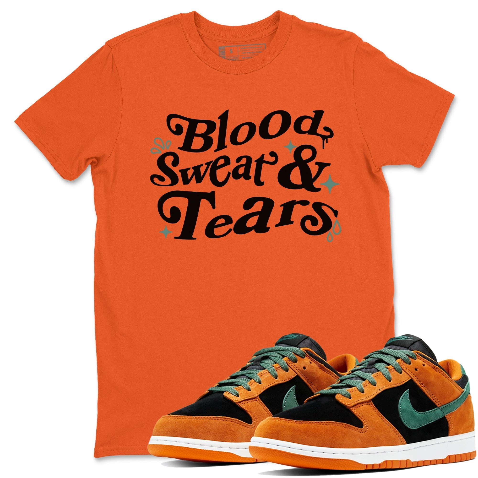 Blood Sweat Tears snkmatch Tees - Dunk Ceramic