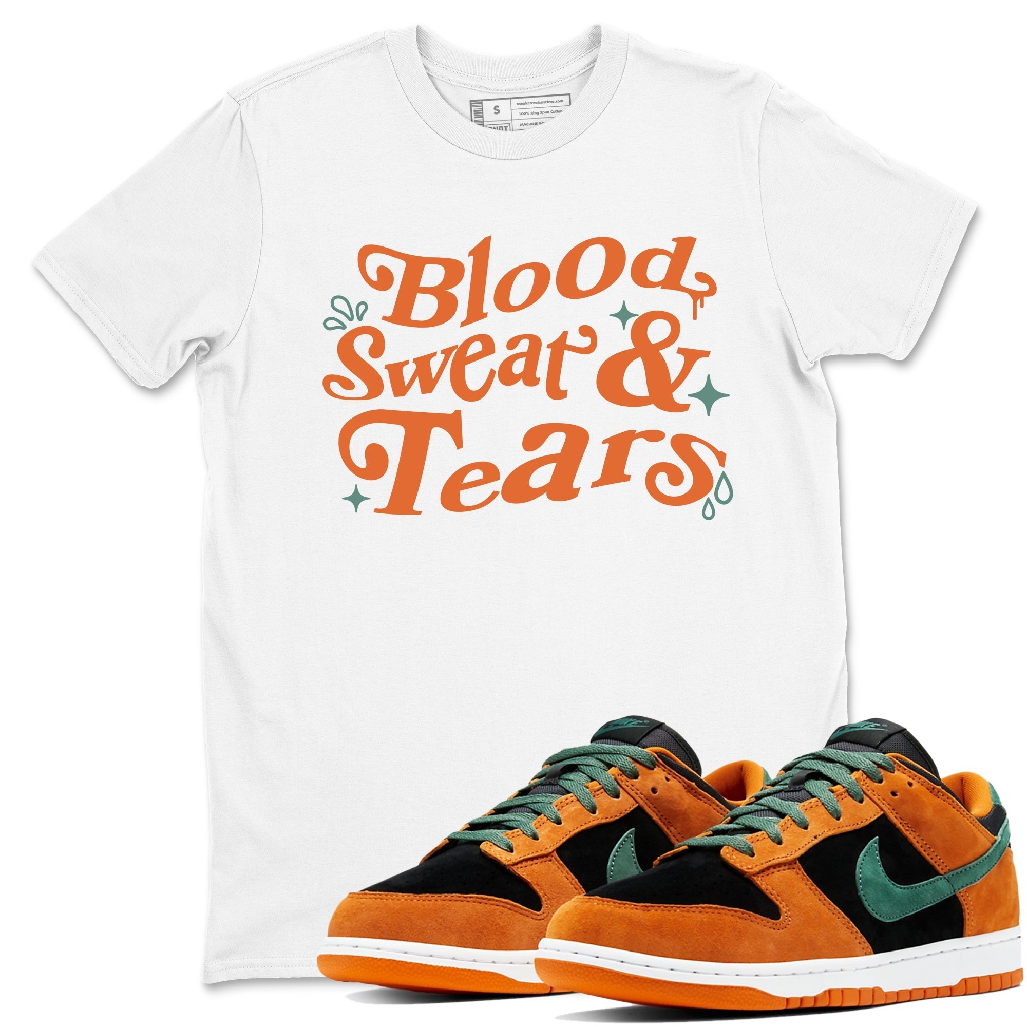Blood Sweat Tears snkmatch Tees - Dunk Ceramic