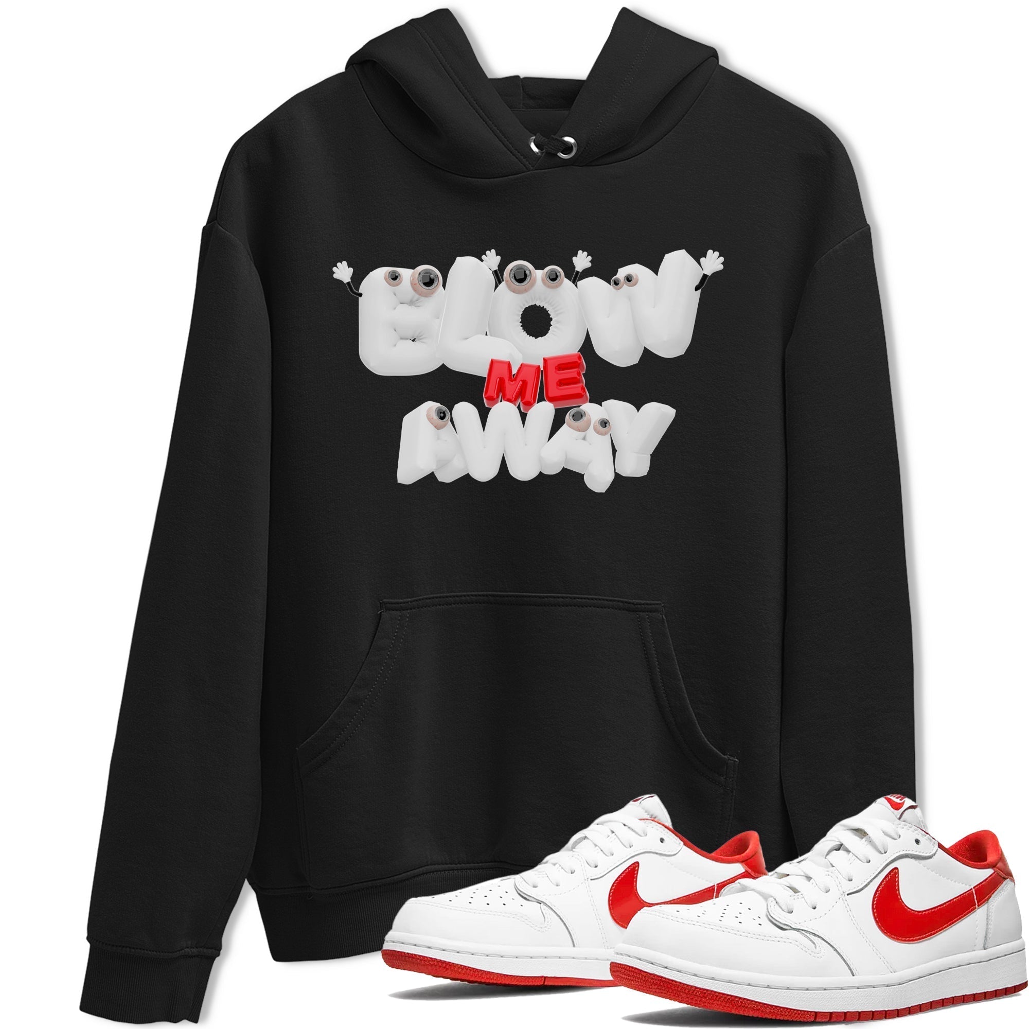Blow Me Away snkmatch Tee - Air Jordan 1 University Red