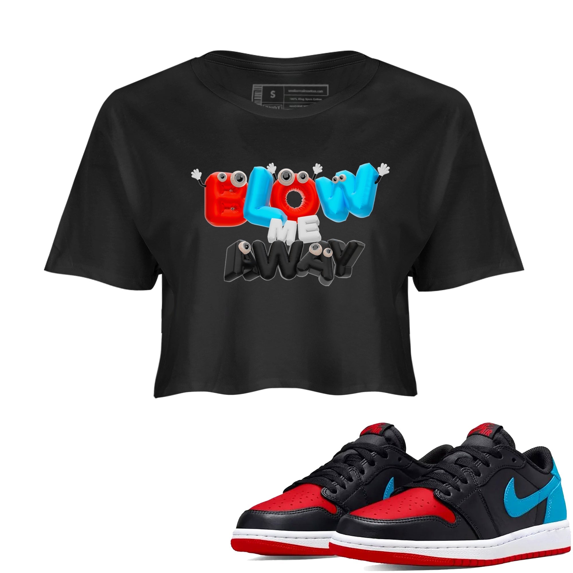Blow Me Away snkmatch Women's Top - Air Jordan 1 UNC to Chicago