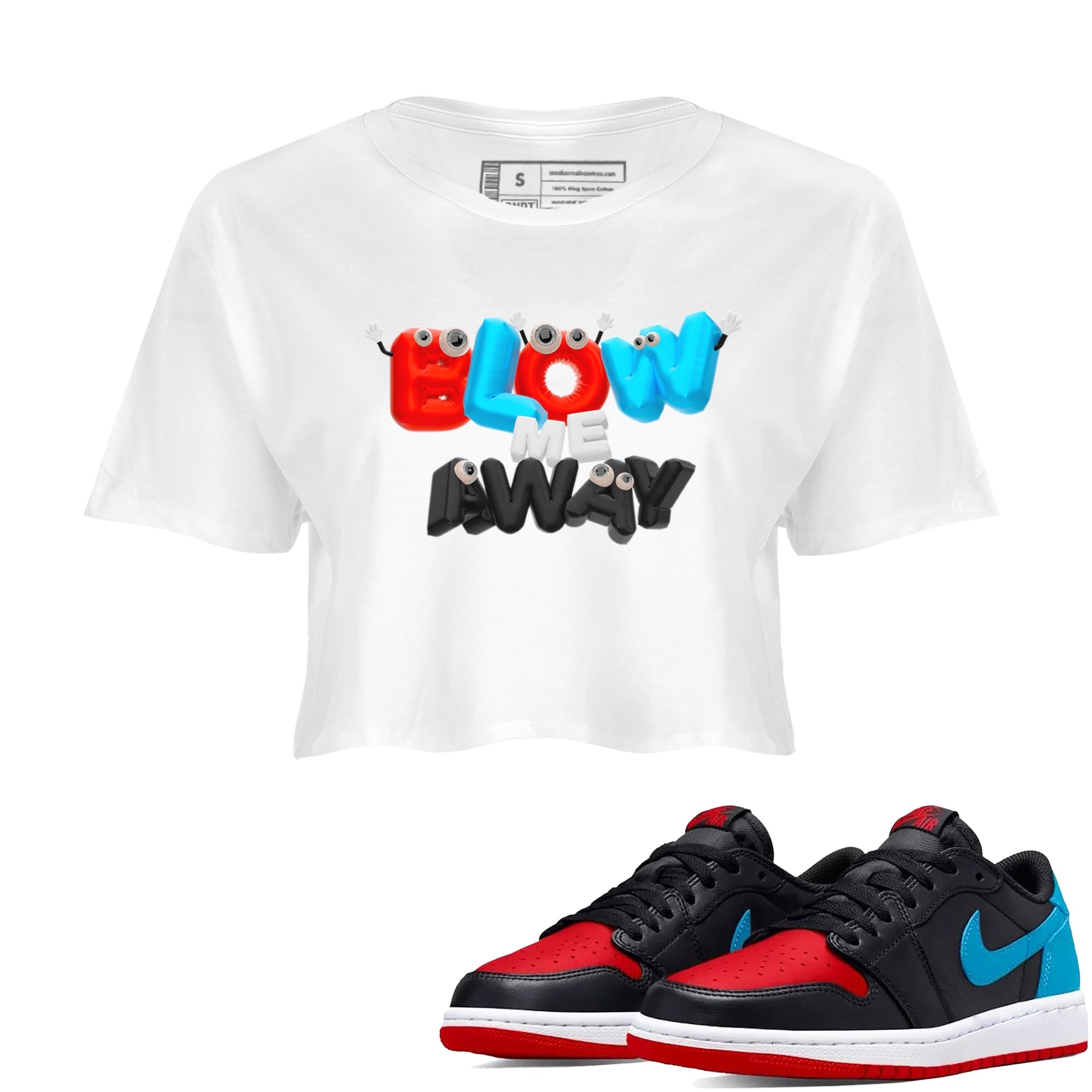 Blow Me Away snkmatch Women's Top - Air Jordan 1 UNC to Chicago